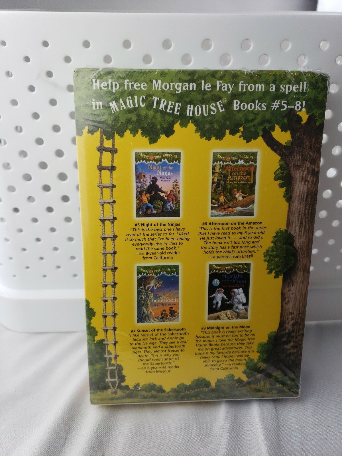 Magic Tree House BOXED SET of Paperbacks 5-8 in Slipcase by Mary Pope Osborne