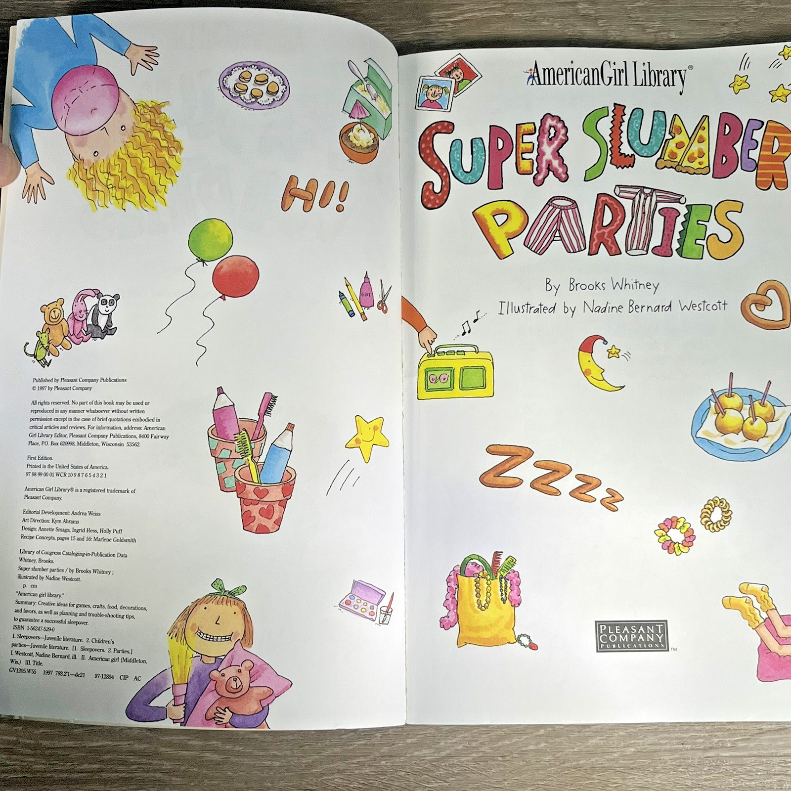 Super Slumber Parties (American Girl Library) – Paperback – GOOD