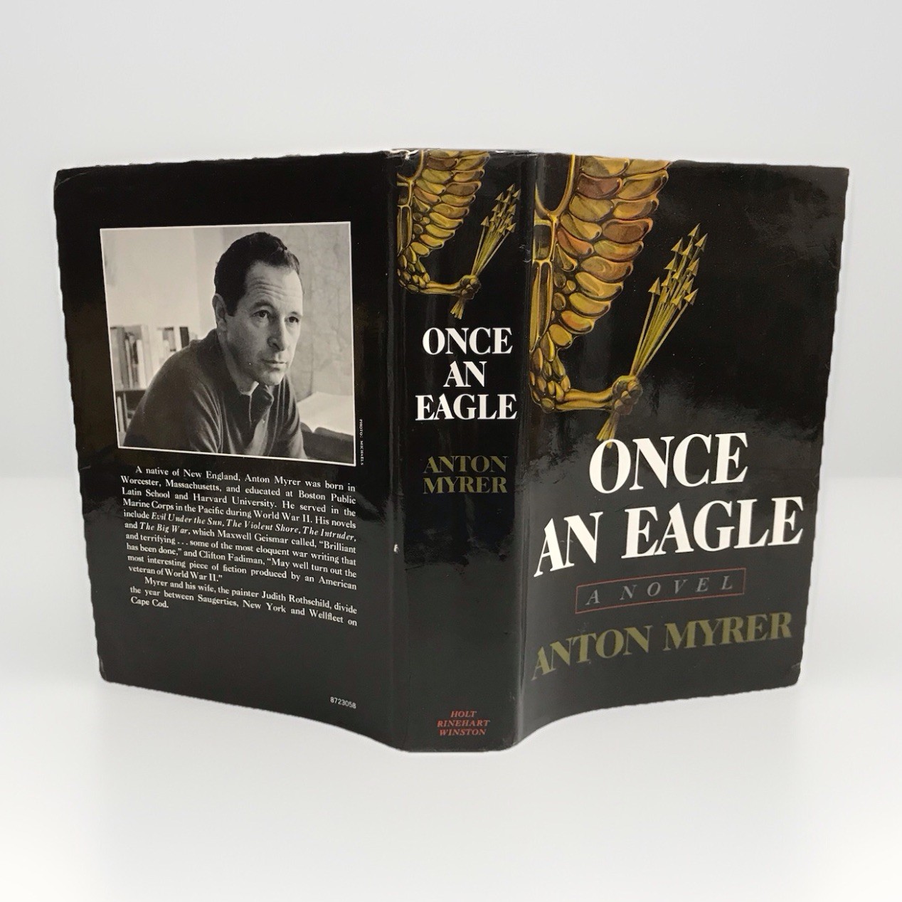 RARE HTF 1ST EDITION FIRST PRINT Once an Eagle By Anton Myrer (Hardcover – 1968)