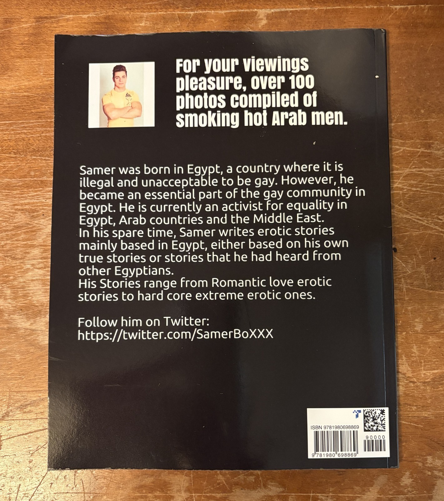Gay Arab Men Photo Book 1 Samer Bo SC 2018 Photography Gay Interest