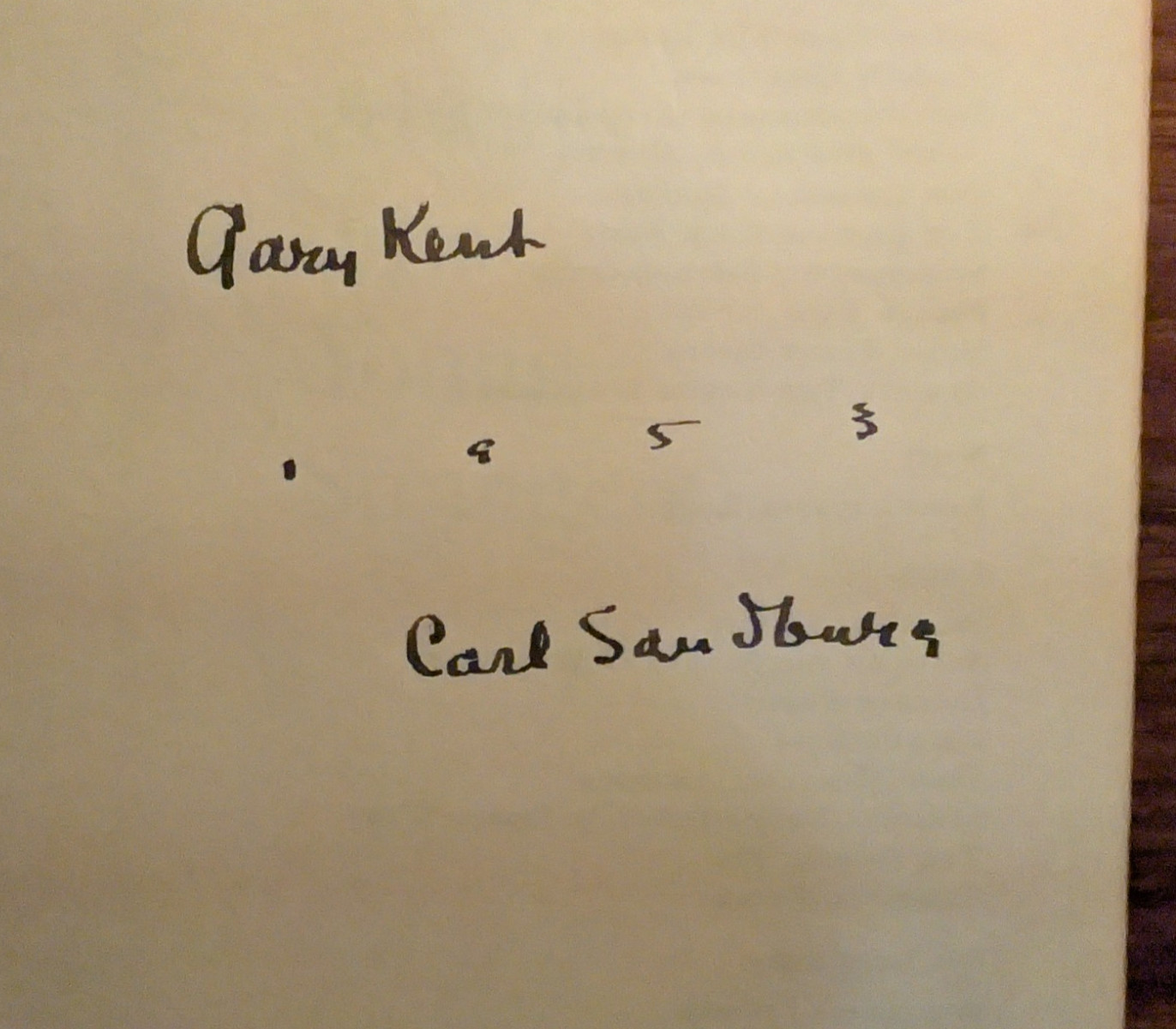 Always the Young Strangers Carl Sandburg 1953 HC/DJ Harcourt Brace SIGNED