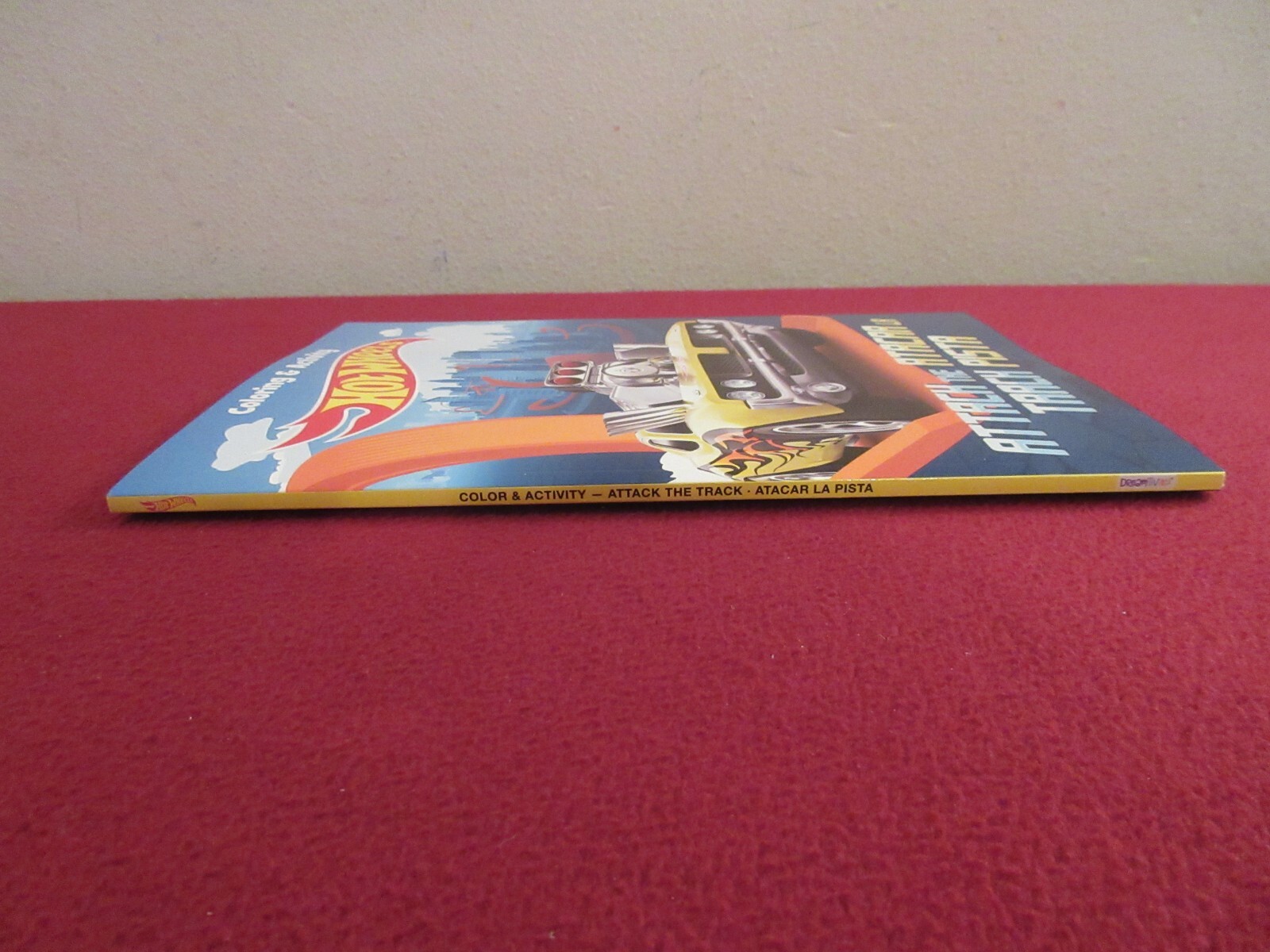 2025 Hot Wheels Coloring Book UNUSED NM/High Grade Original