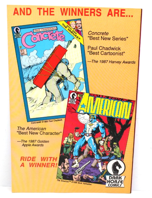 Dark Horse Comic Presents #21 ~ Masque, Delia & Celia, TrekkerBooks VF condition