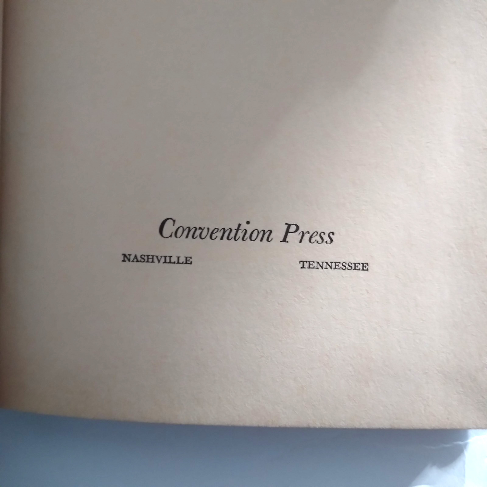 Convention press VTG Lot Of 9 Books Southern Baptist Church Study Course Gospel