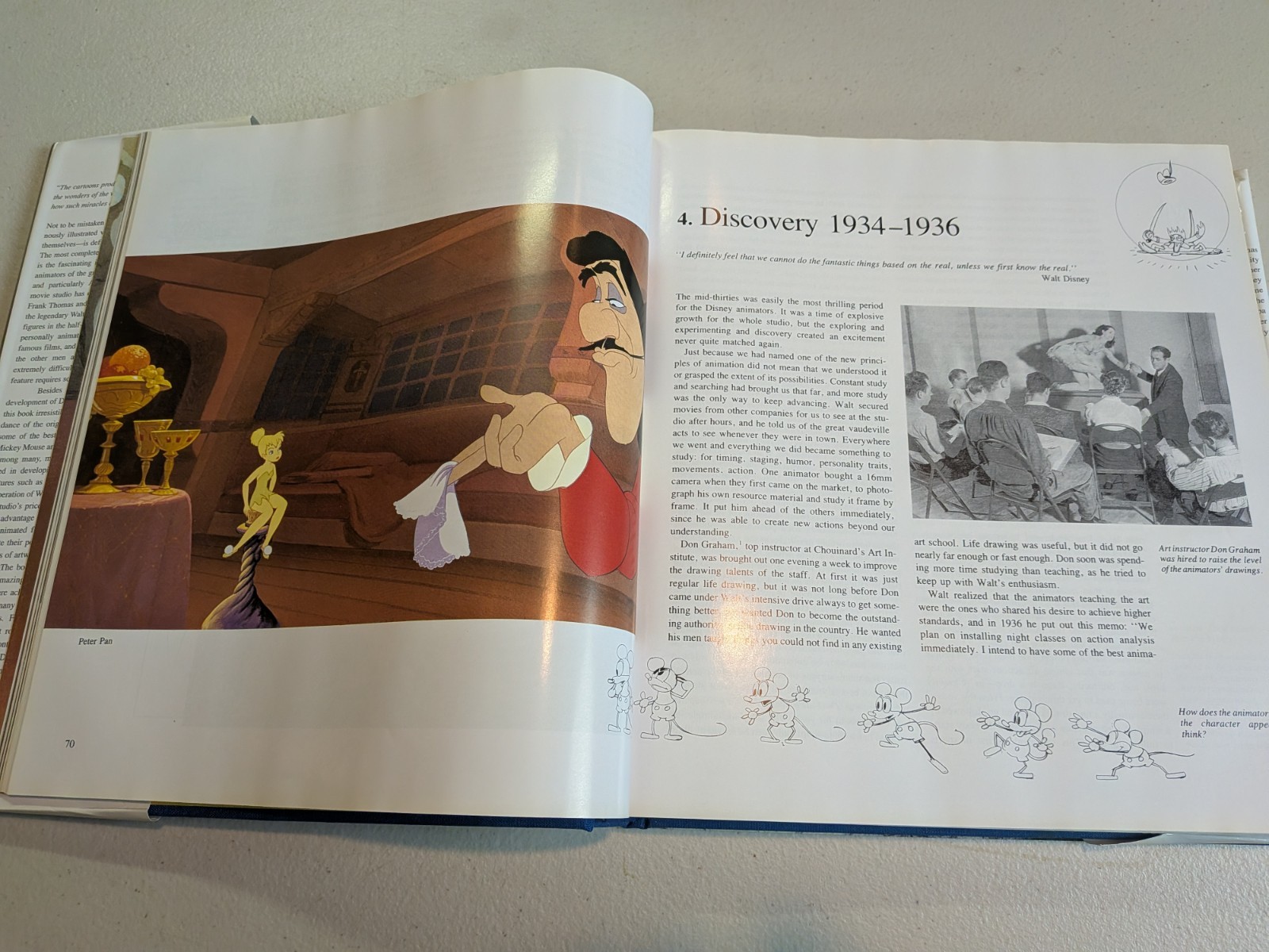 VTG Disney Animation The Illusion of Life 1995 Edition Hardcover Thomas Johnston