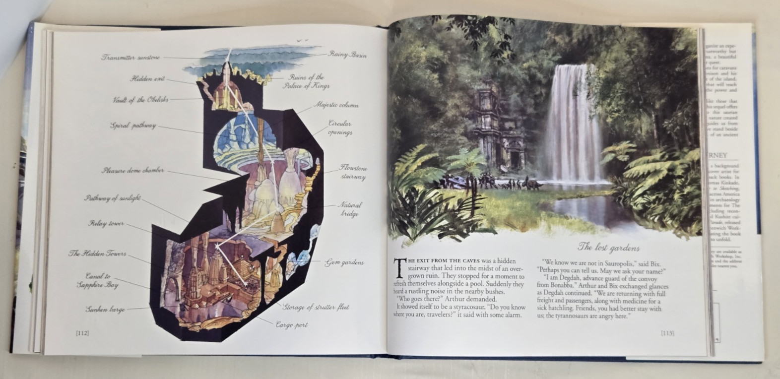 Dinotopia: The World Beneath 1st Edition/Printing Hardcover James Gurney 1995