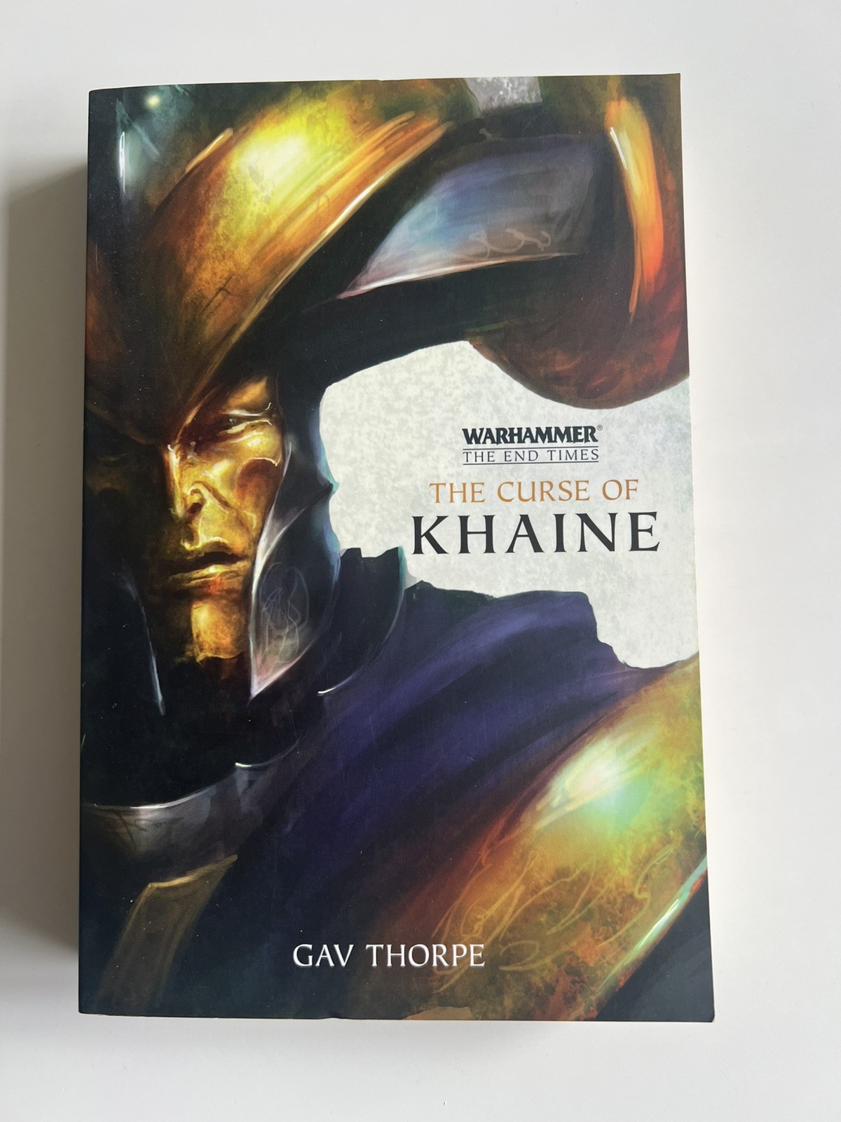 Warhammer The End Times The Curse of Khaine Paperback Gav Thorpe Black Library