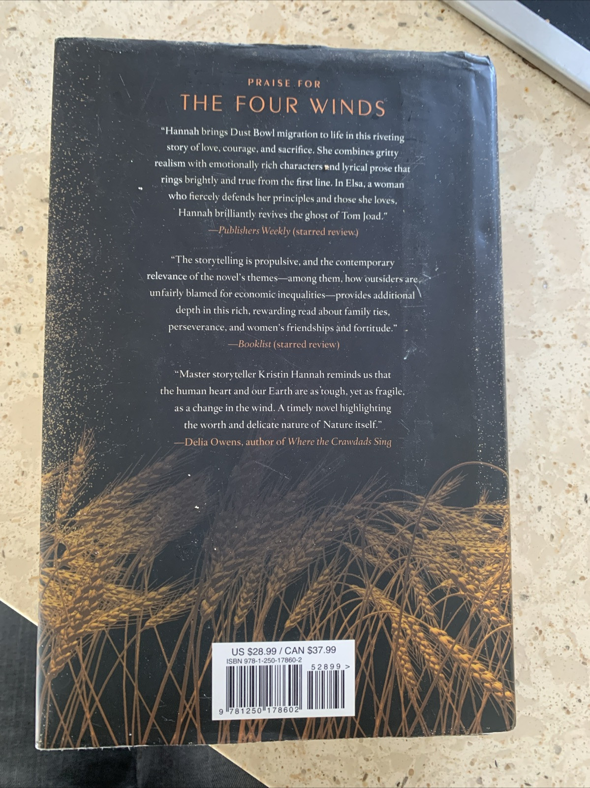 The Four Winds by Kristin Hannah (2021, Hardcover)
