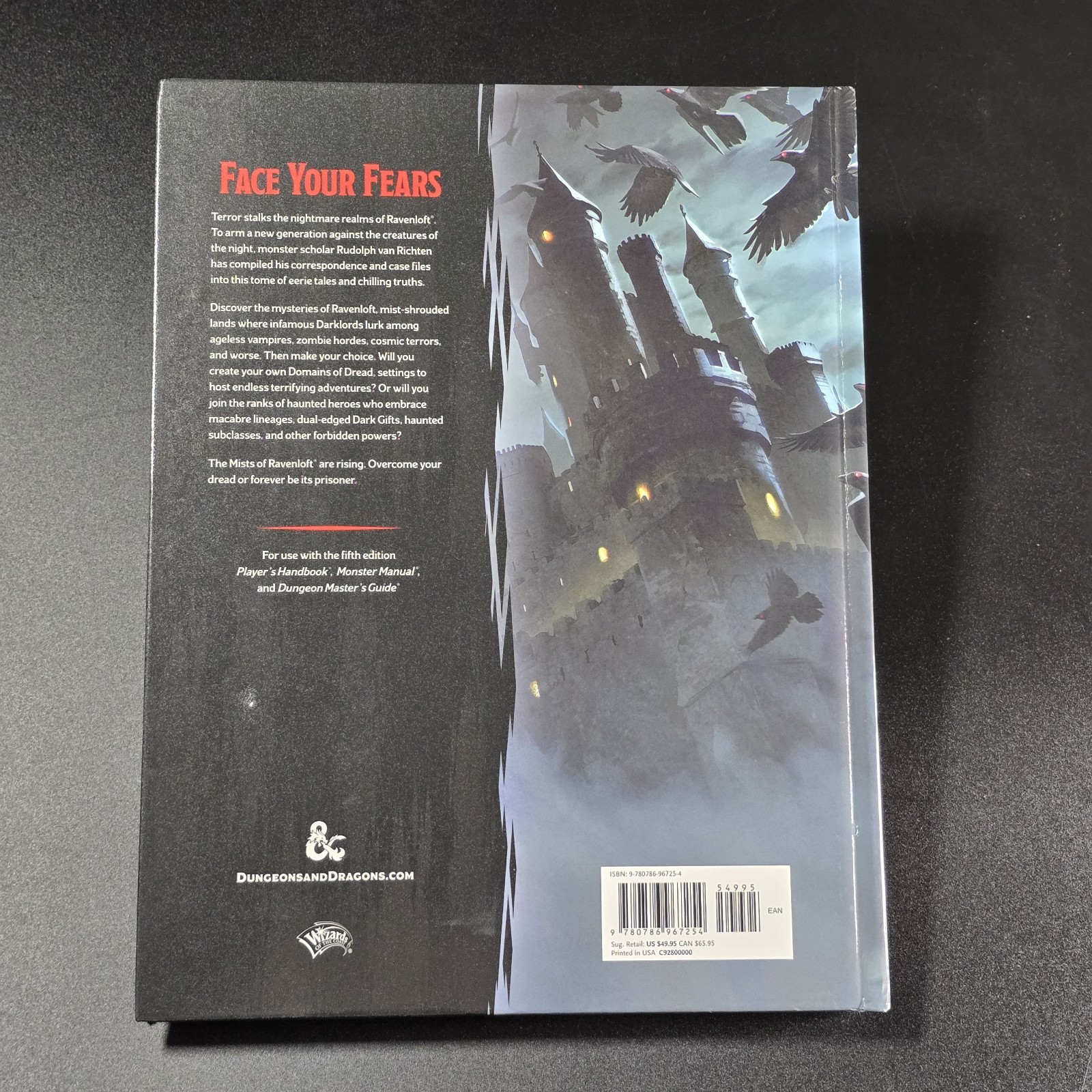 Van Richten’s Guide to Ravenloft Dungeons & Dragons 5e Wizards RPG Team D&D 5