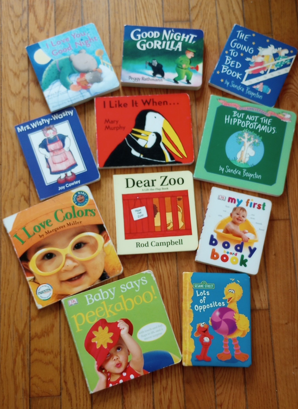 Baby Board Books Lot of 11 from 1990s to 2000s with Pop Ups & Touch & Feel