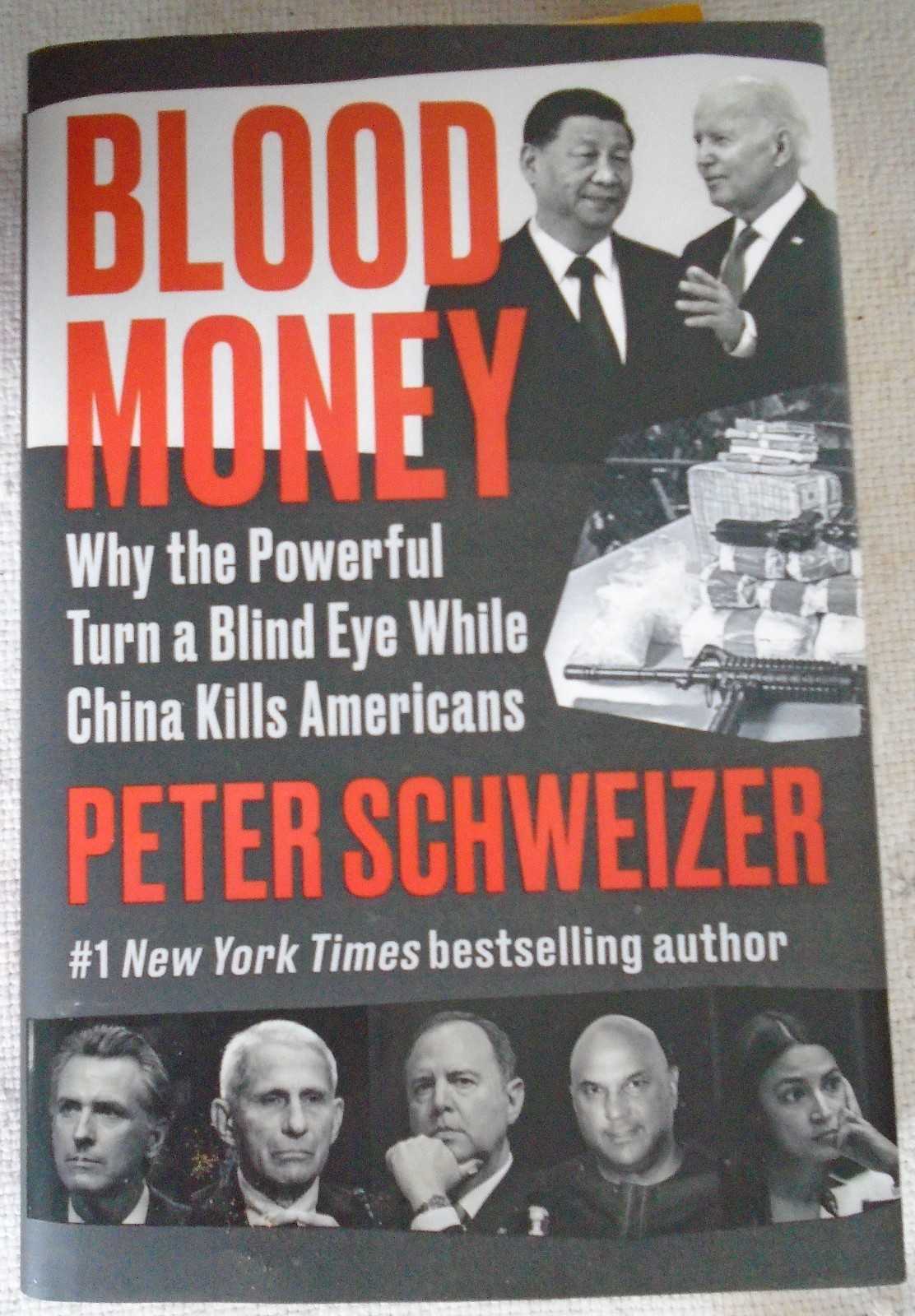 Hardback BLOOD MONEY – Whey Powerful Turn Blind Eye While China Kills Americans
