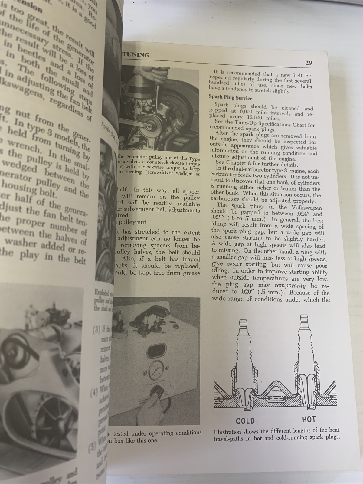 Volkswagen Chiltons Repair Tune up 1949-71 SC 1974 212 Pages Very Clean 91J