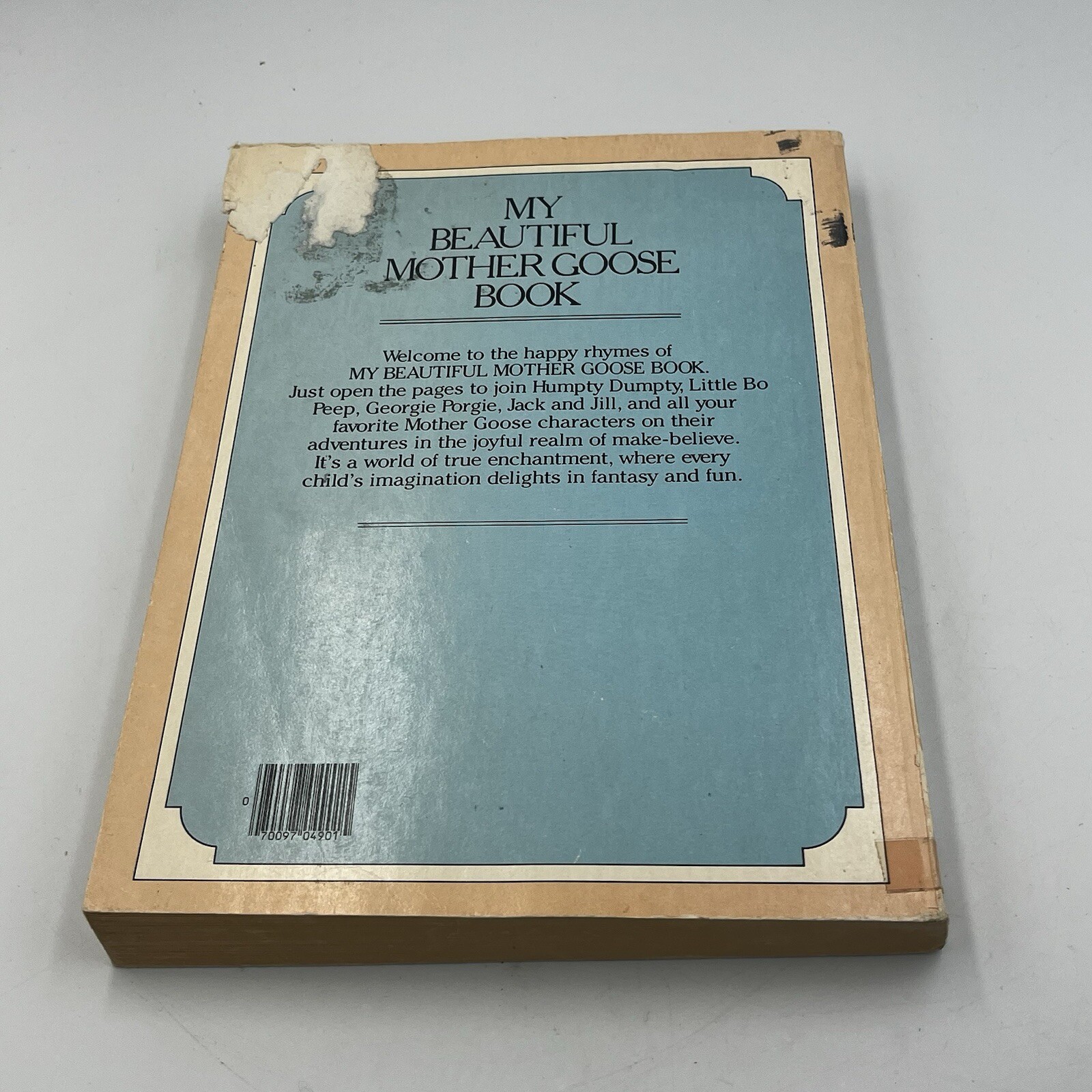 Vintage 1984 My Beautiful Mother Goose Book Compiled by Helen Rudin 320 Pages