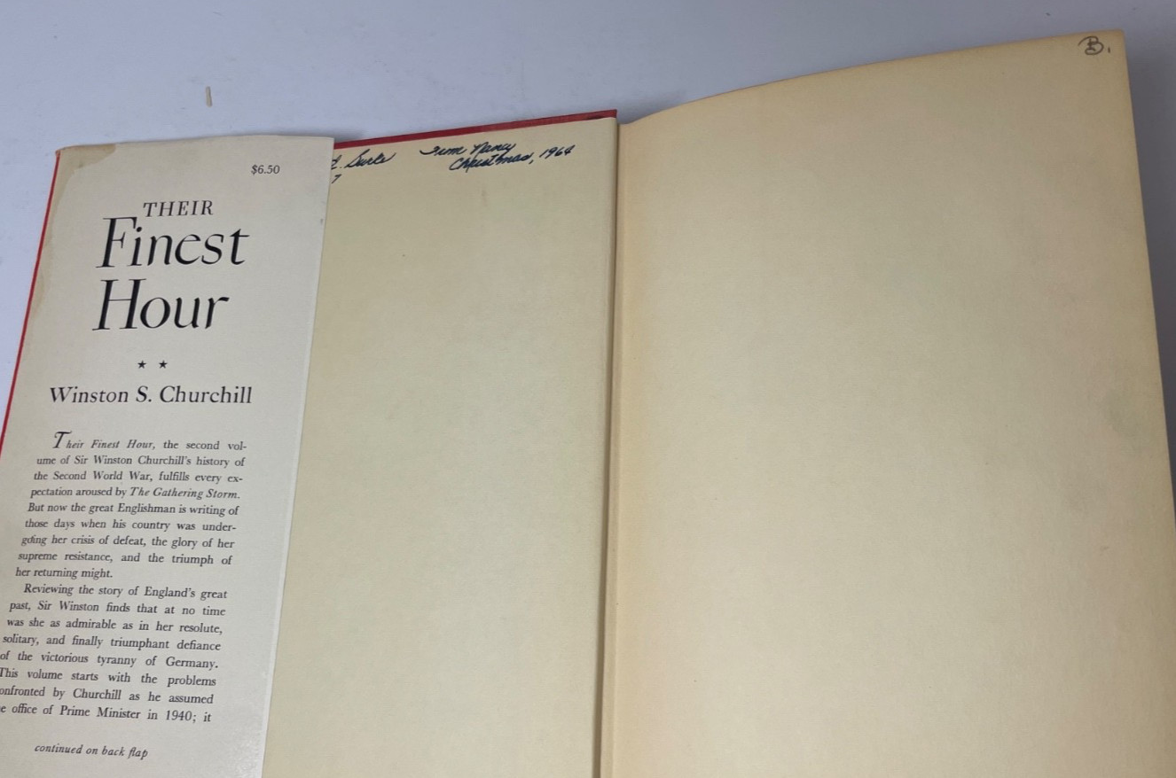 The Second World War Books by Churchill Finest Hour Grand Alliance Hinge of Fate
