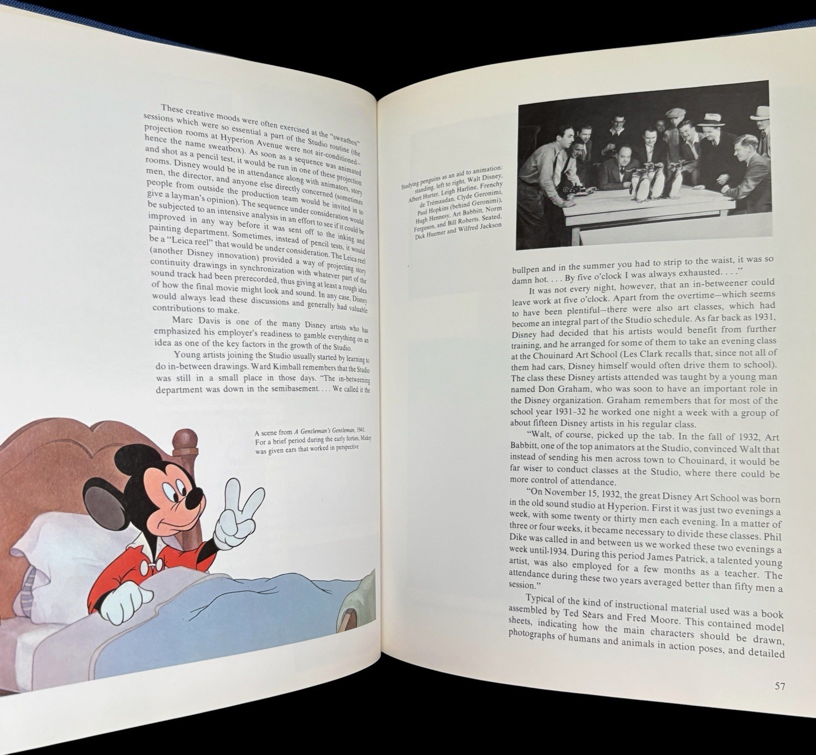The Art of Walt Disney 1975 Hardcover Book Mickey Mouse Illustrations Disneyana