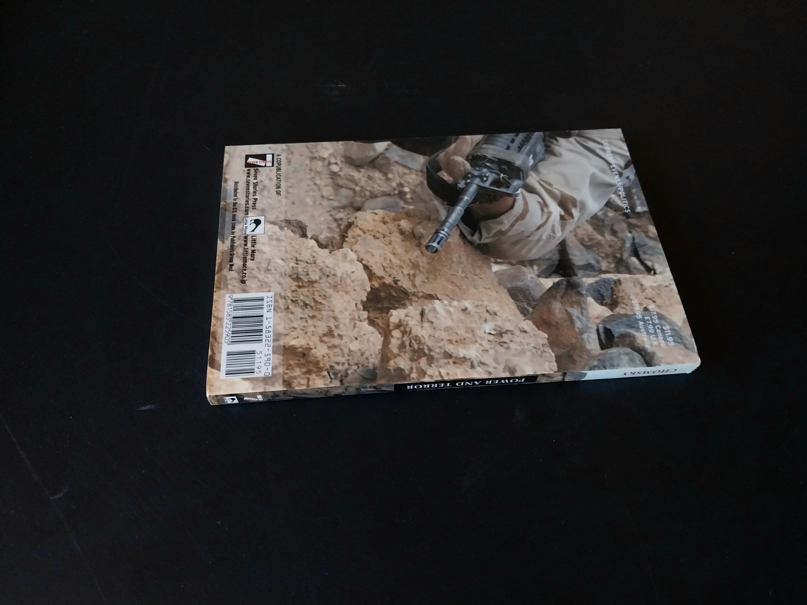 Noam Chomsky – Power and Terror – Seven Stories Press Second Printing