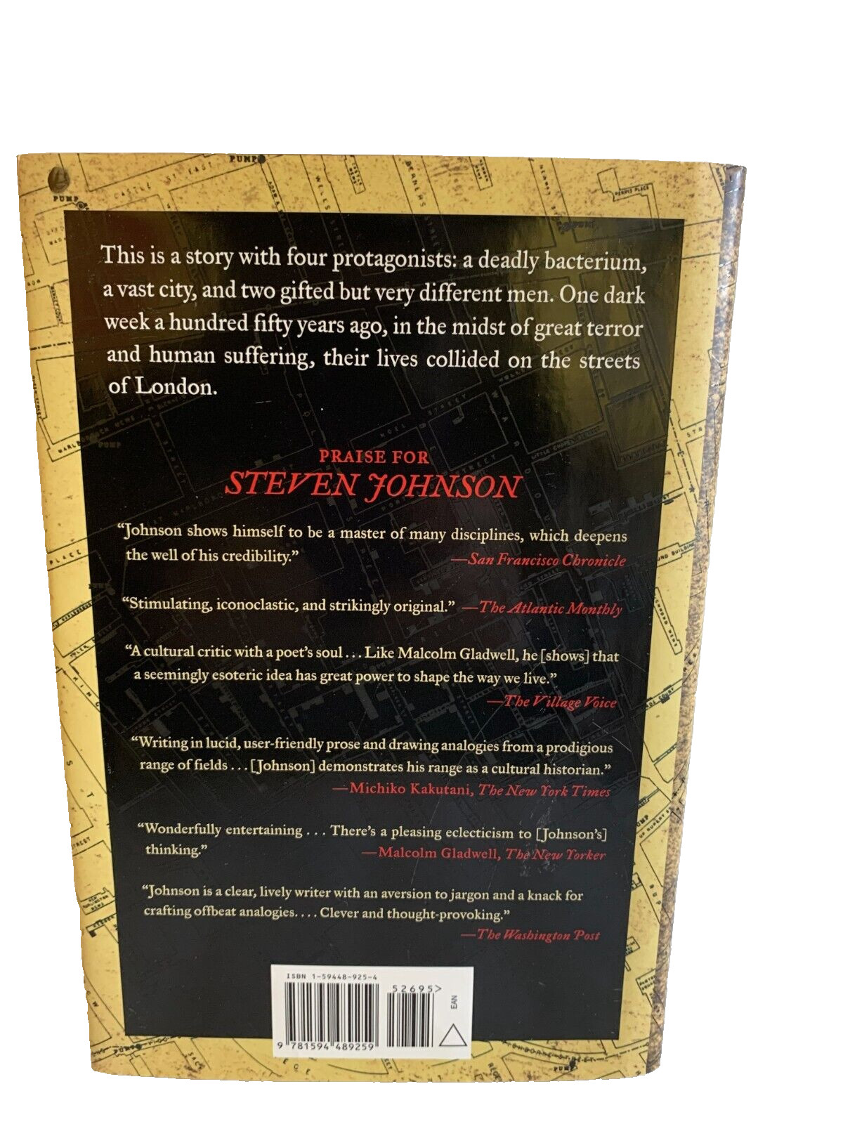 The Ghost Map: Teh Story of London’s Most Terrifying Epidemic by Steven Johnson