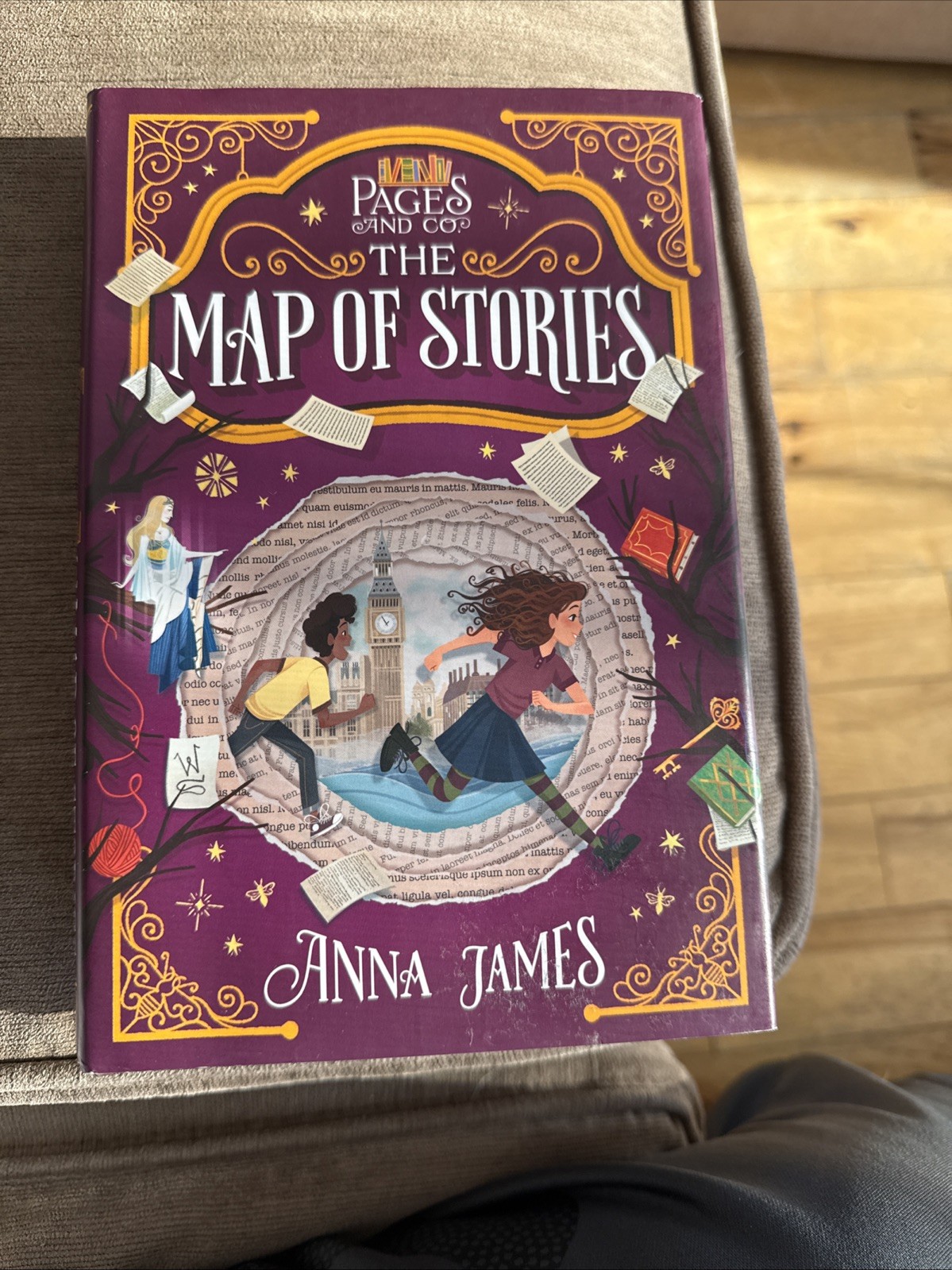 Pages & Co : The Map Of Stories By Anna James