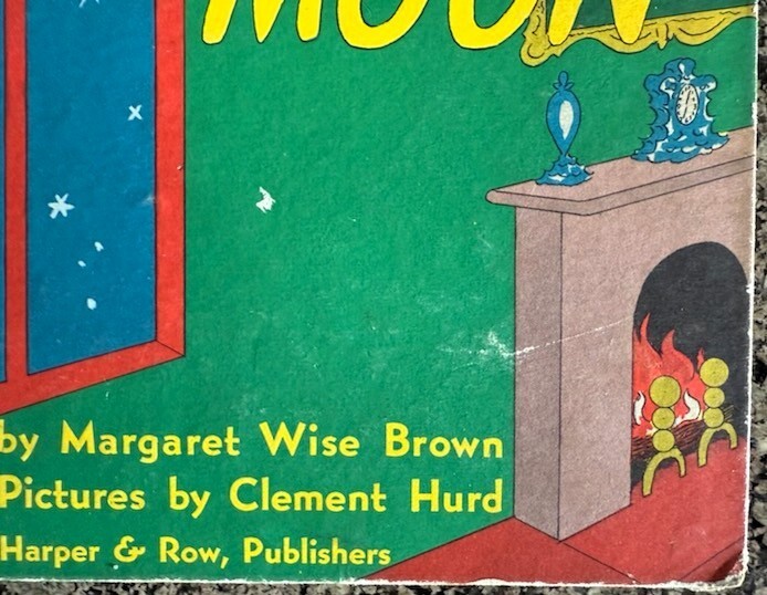 Goodnight Moon By Margaret Wise Brown + Clement Hurd – Harper & Row- 1947 – RARE