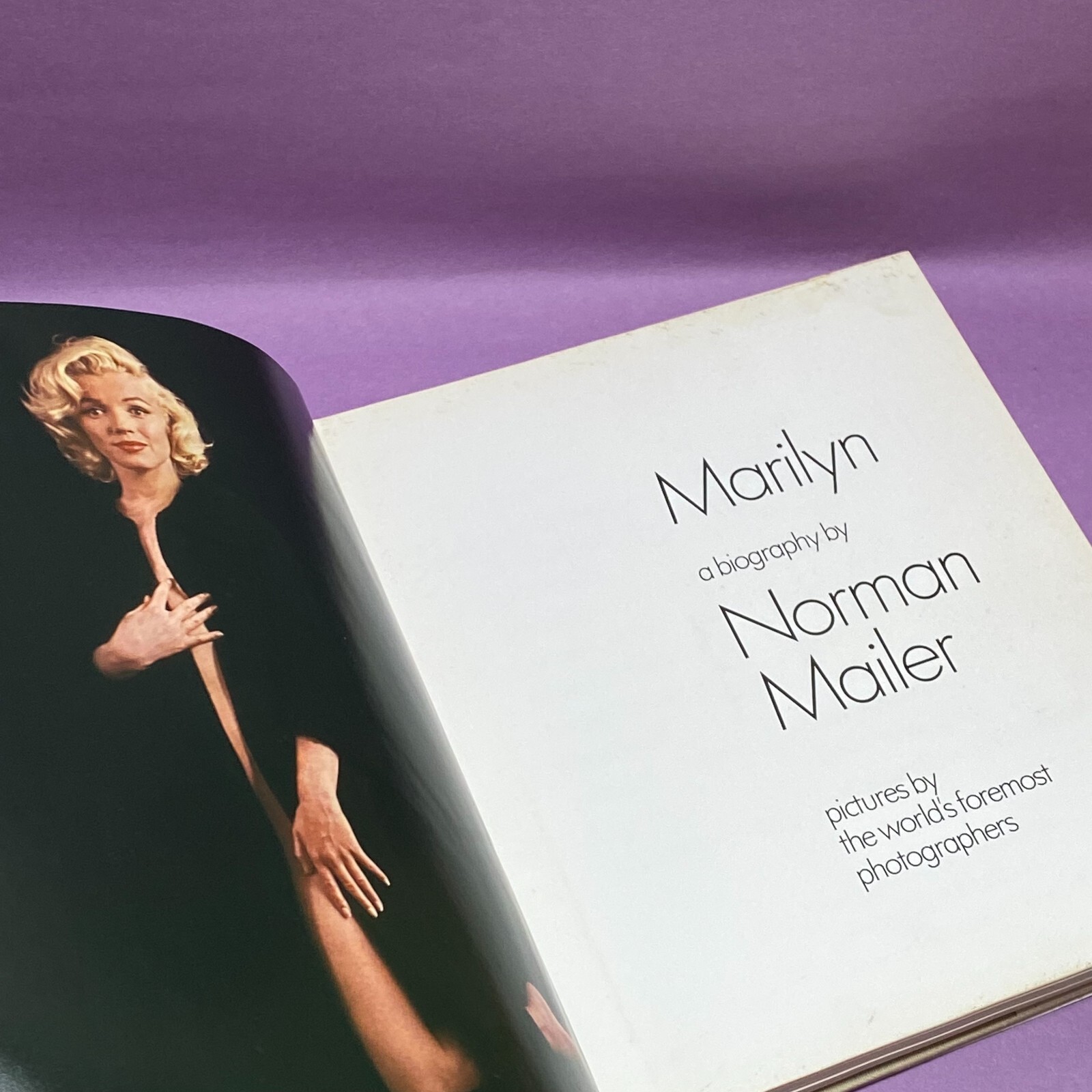 Marilyn: A Biography By Norman Mailer 1973 – With Photos (Marilyn Monroe) HC