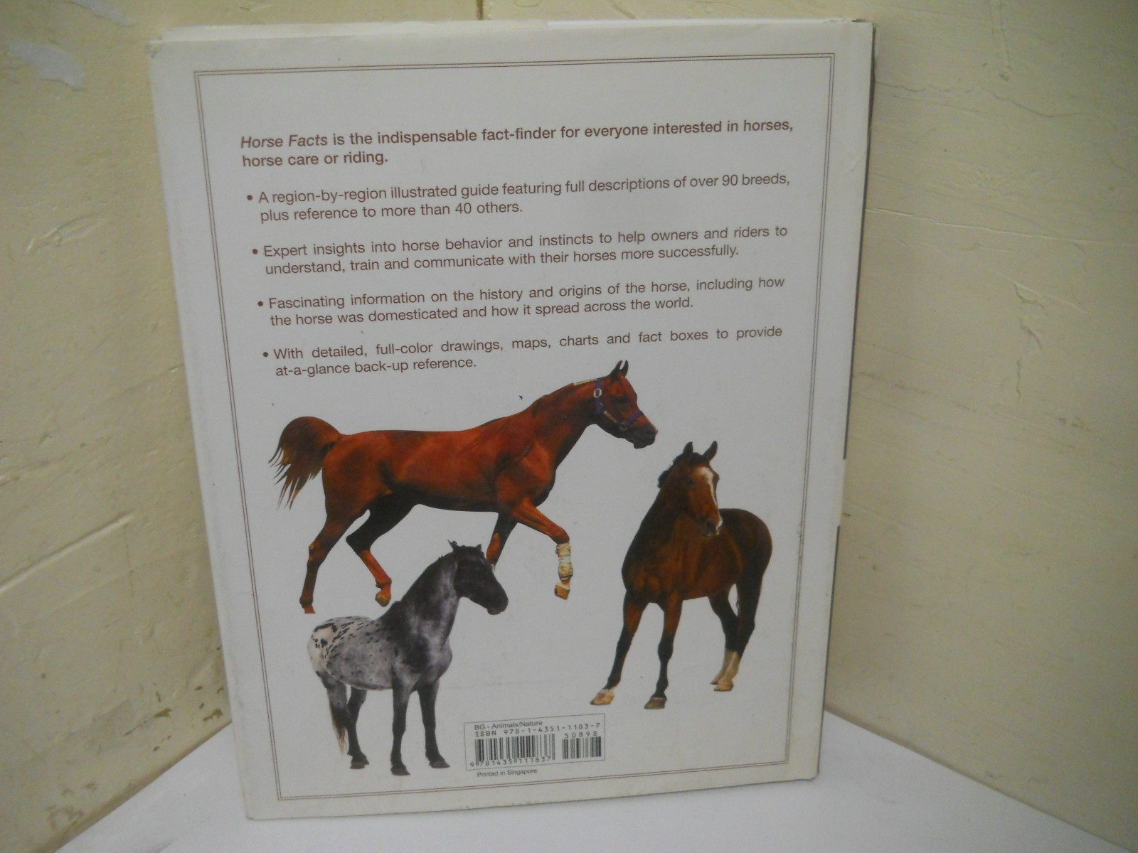 Horse Facts by Susan McBane & Helen Dougla-Cooper ~ Fine HCDJ ~ Ships Boxed