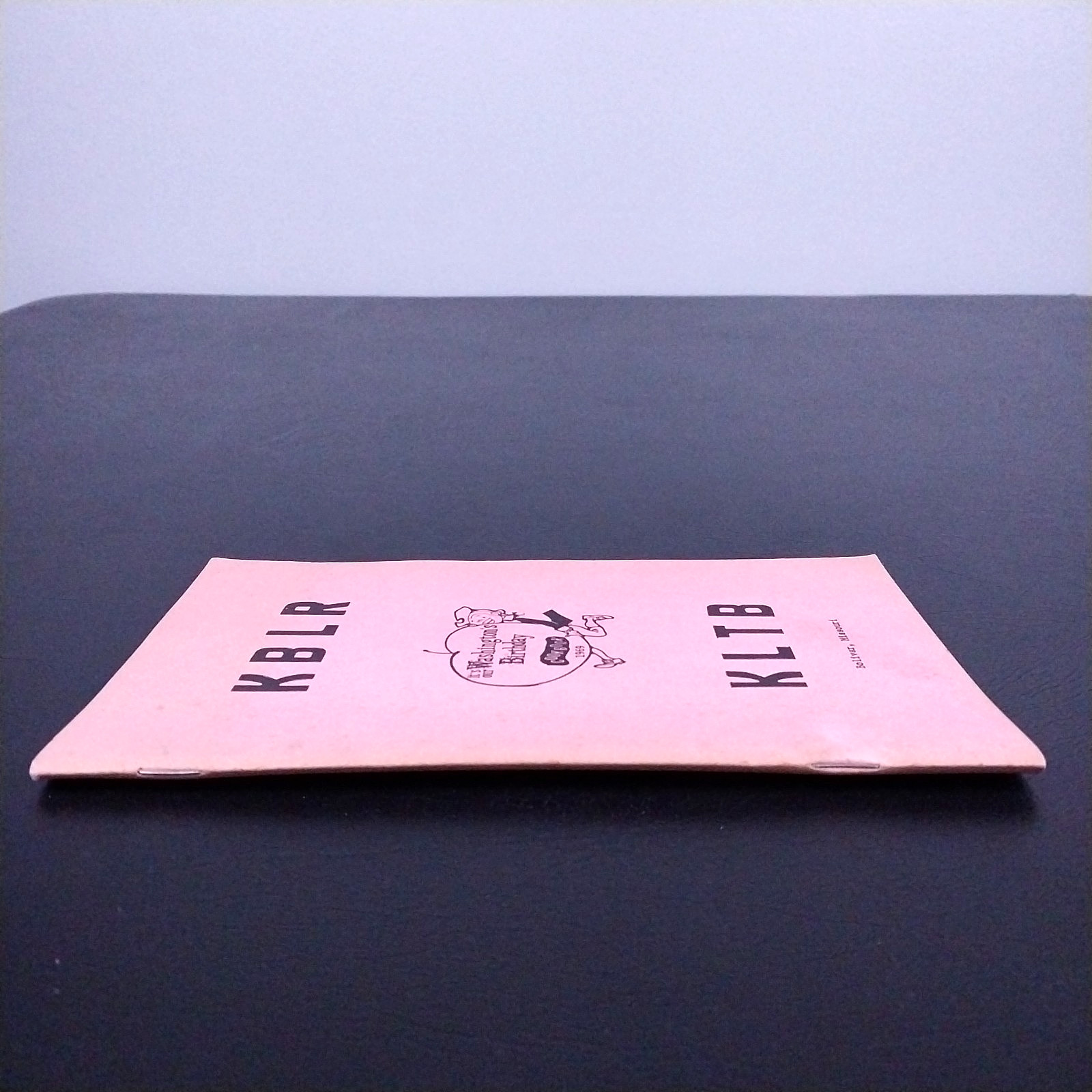 KBLR KLTB It’s Our Washington’s Birthday Cherry Cookbook 1969 – Vintage Booklet