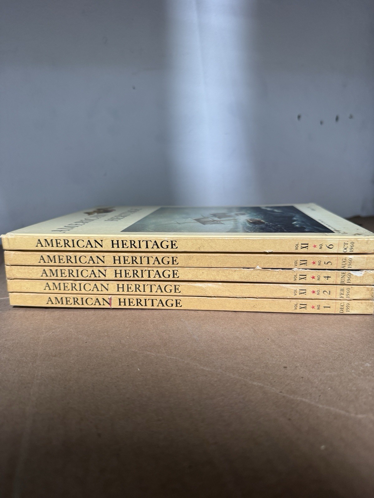 American Heritage Volume X, 1-6: Volume IX, 1-6: Vol XI, 1,2,4-6 Hardcover Sets