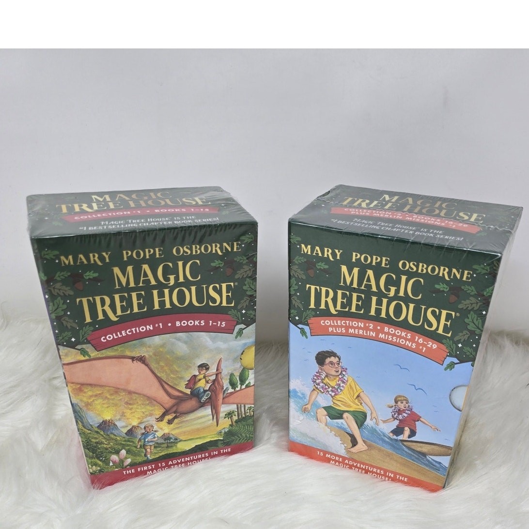 Magic Tree House Collection #1 Books 1-15 Collection #2 16-29 New Sealed