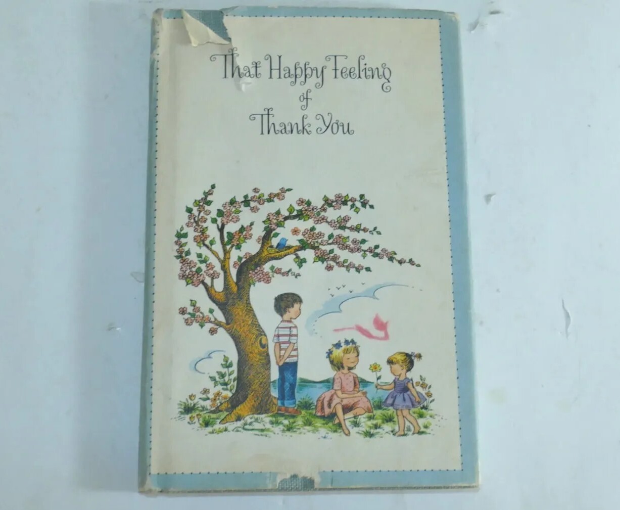 That Happy Feeling of Thank You Peter Stillman 1964 Hardcover Dust Jacket HCDJ