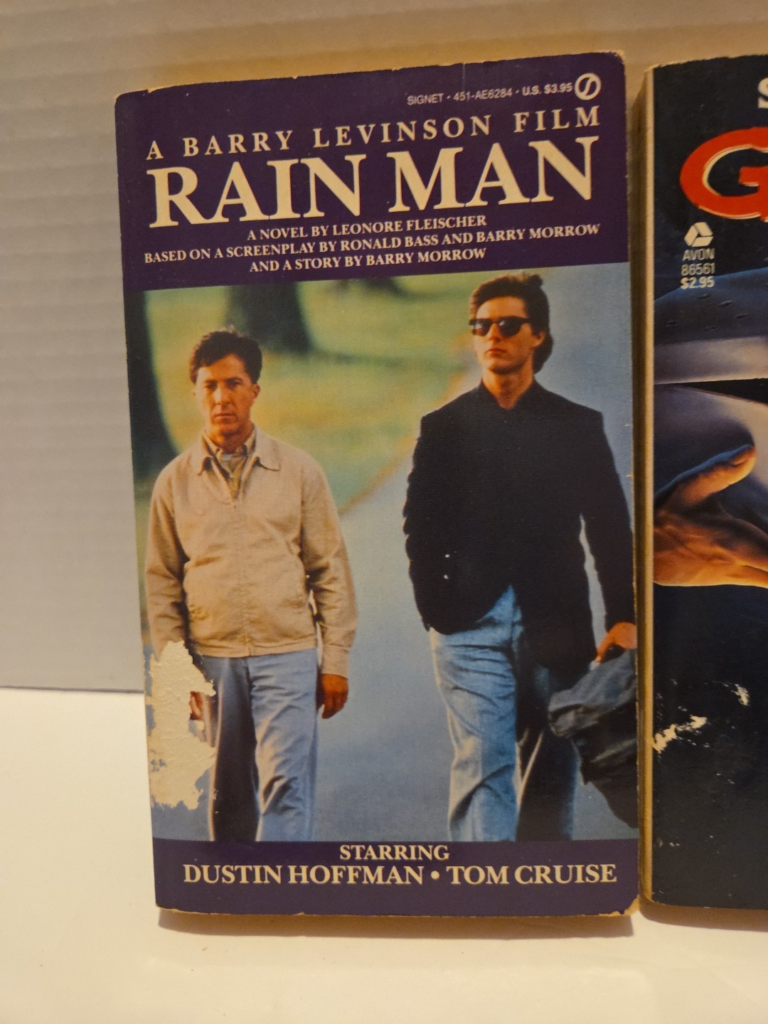 Lot Of 2 Gremlins Paperback 1984 & Rain Man Movie Motiin Picture Books