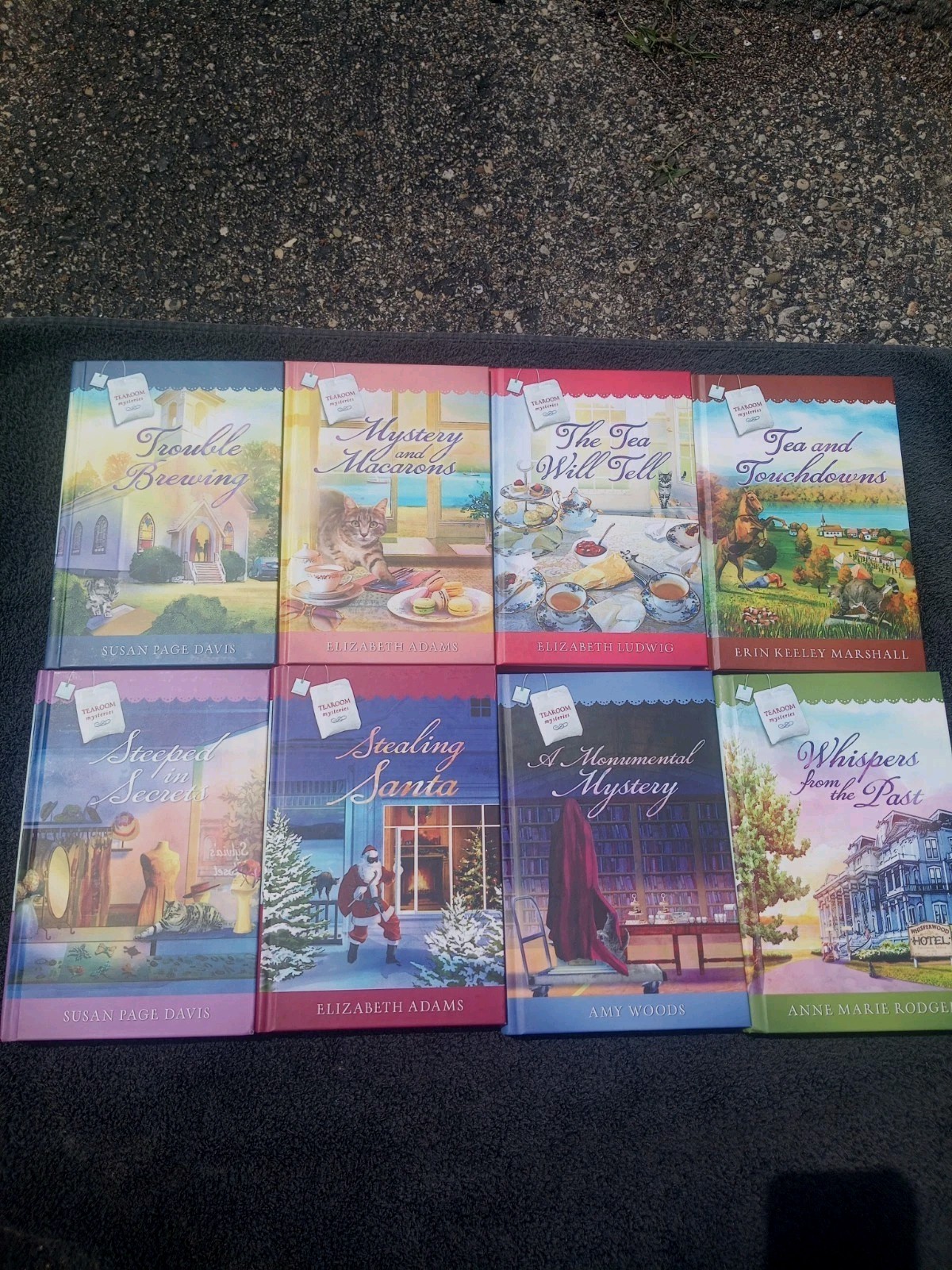 Complete Set 27 Guideposts TEAROOM MYSTERIES 1-27 VG Cnd HC Fst Ship