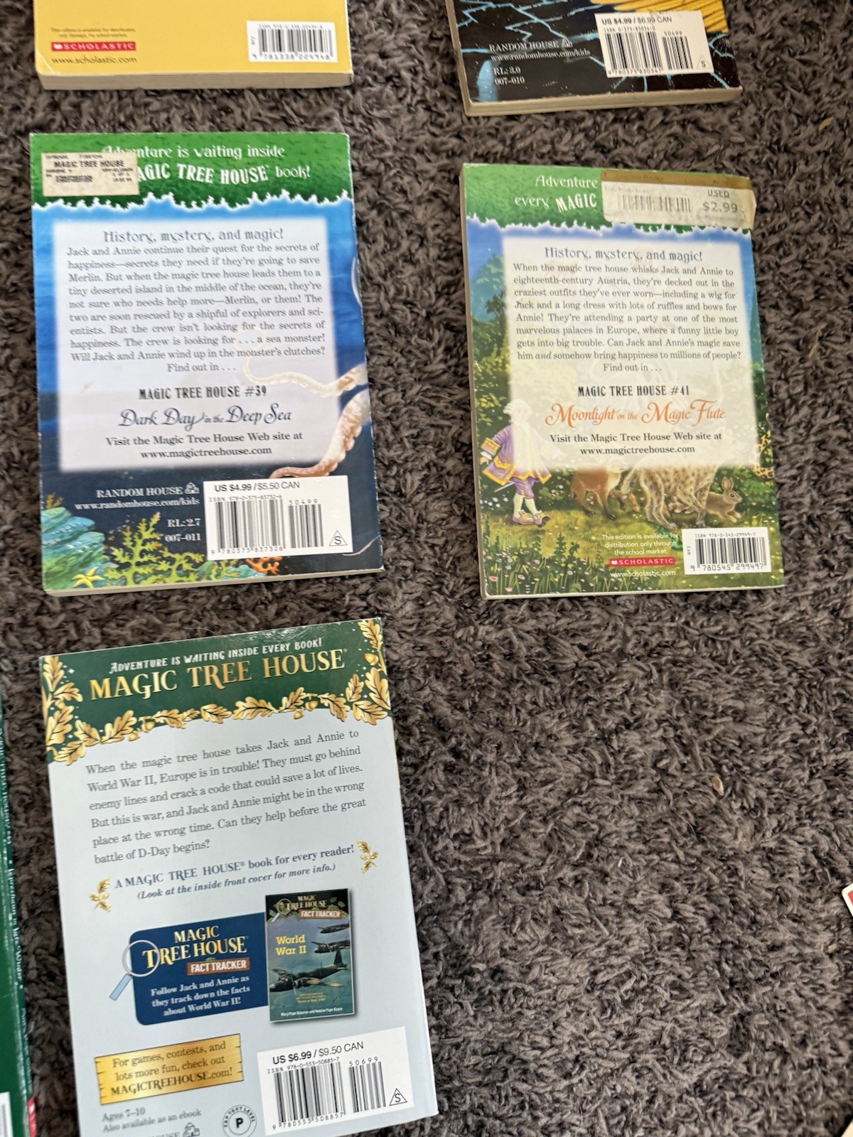 Magic Tree House Merlin Missions Lot 15 Books Mary Pope Osborne PB VTG