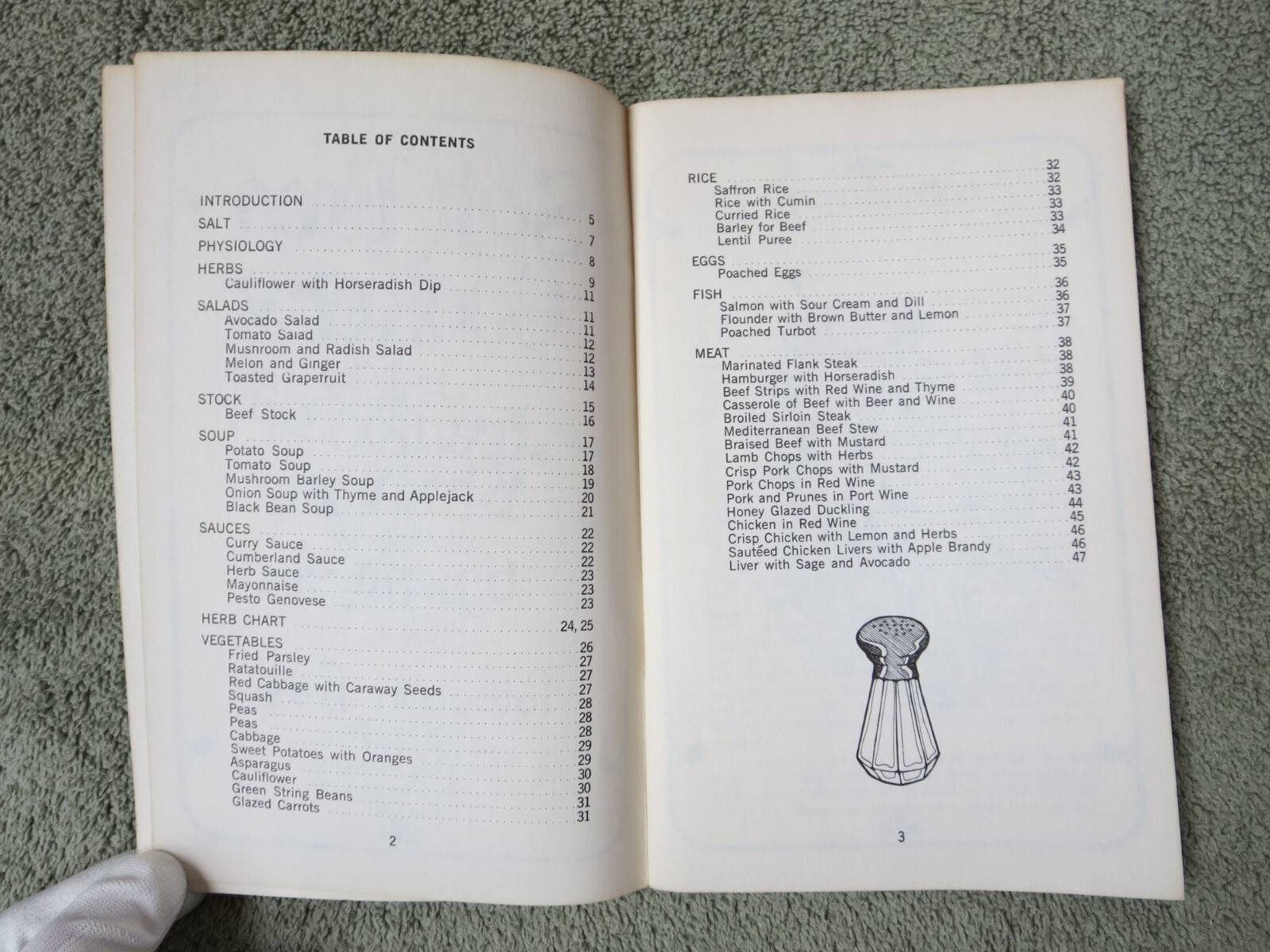 VINTAGE: 1971 Salt-Free Cookery Cookbook