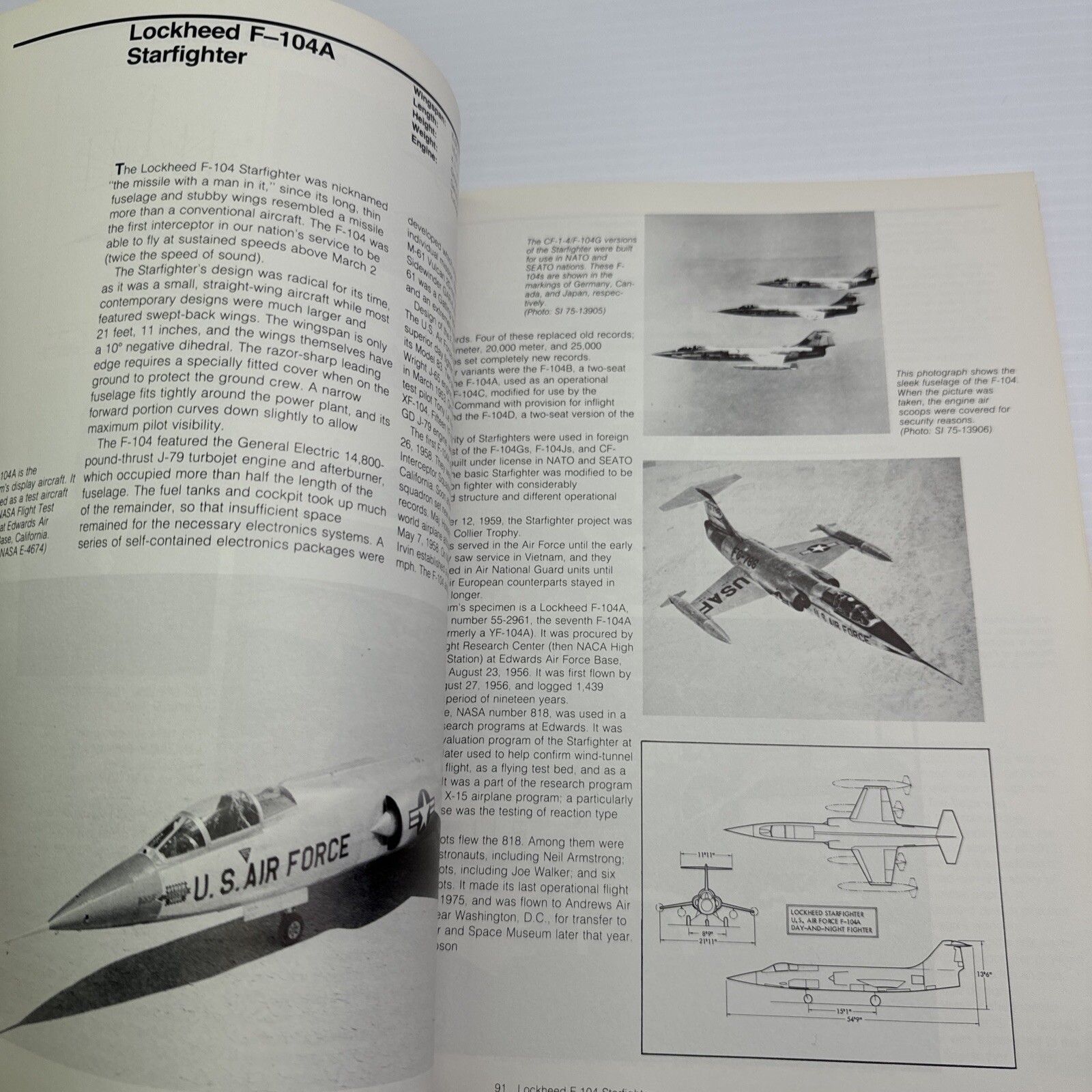 Aircraft of the National Air and Space Museum Smithsonian Institution 1981 PB