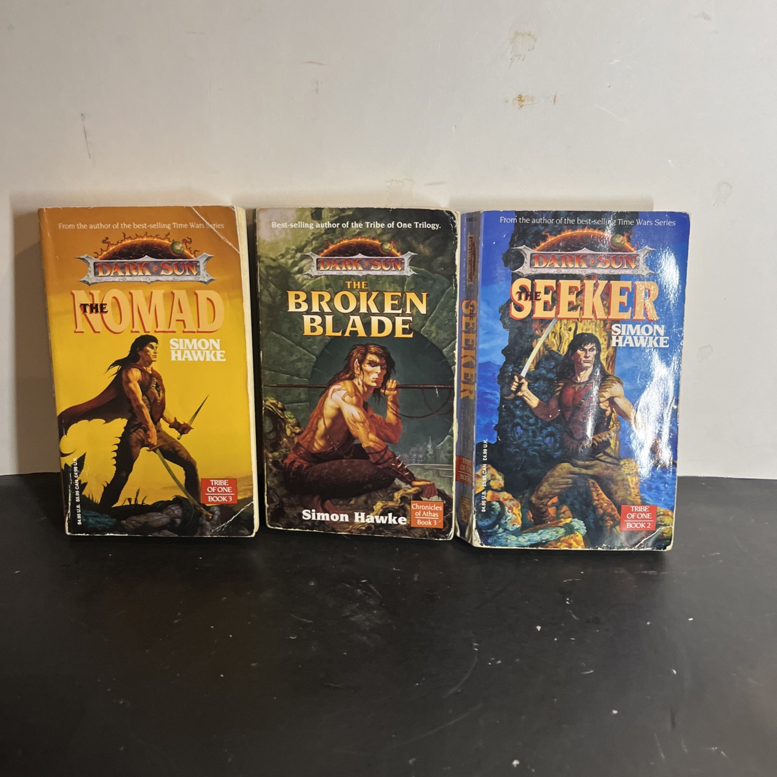 Dungeons & Dragons Dark Sun Chronicles of Athas TSR 1994-95 Book Lot Of 3