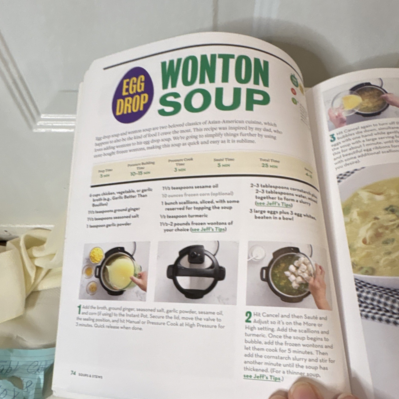 Super Shortcut Instant Pot Cookbook by Jeffrey Eisner, Step-by-Step Photos