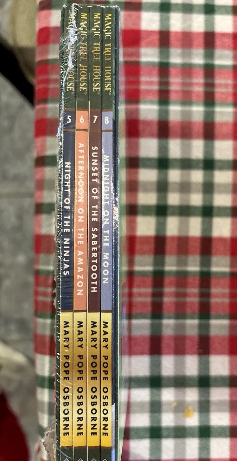 New and Sealed Magic Tree House: Books 5-8 Boxed Set Mary Pope Osborne