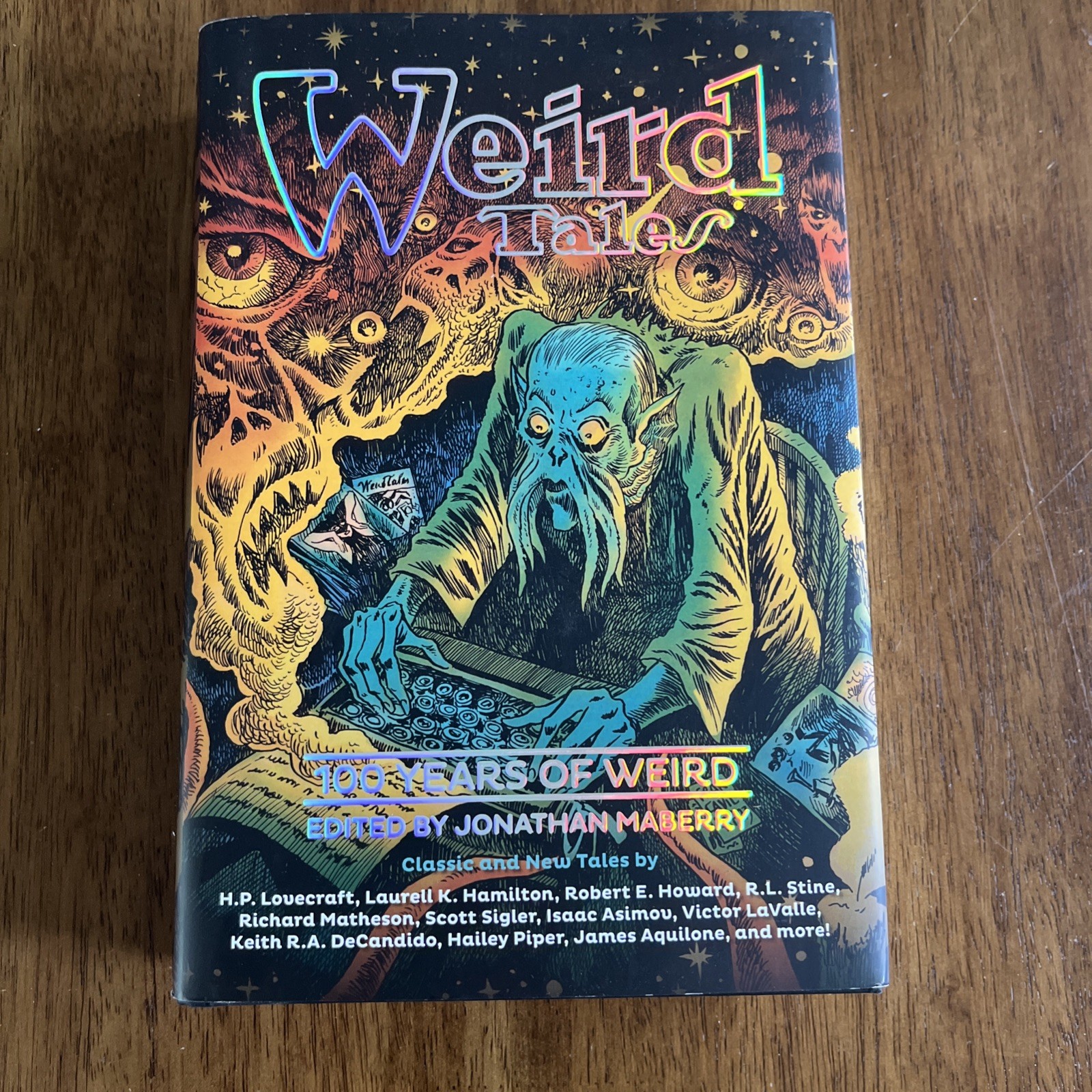 Weird Tales: 100 Years of Weird edited by Jonathan Maberry Gently Read