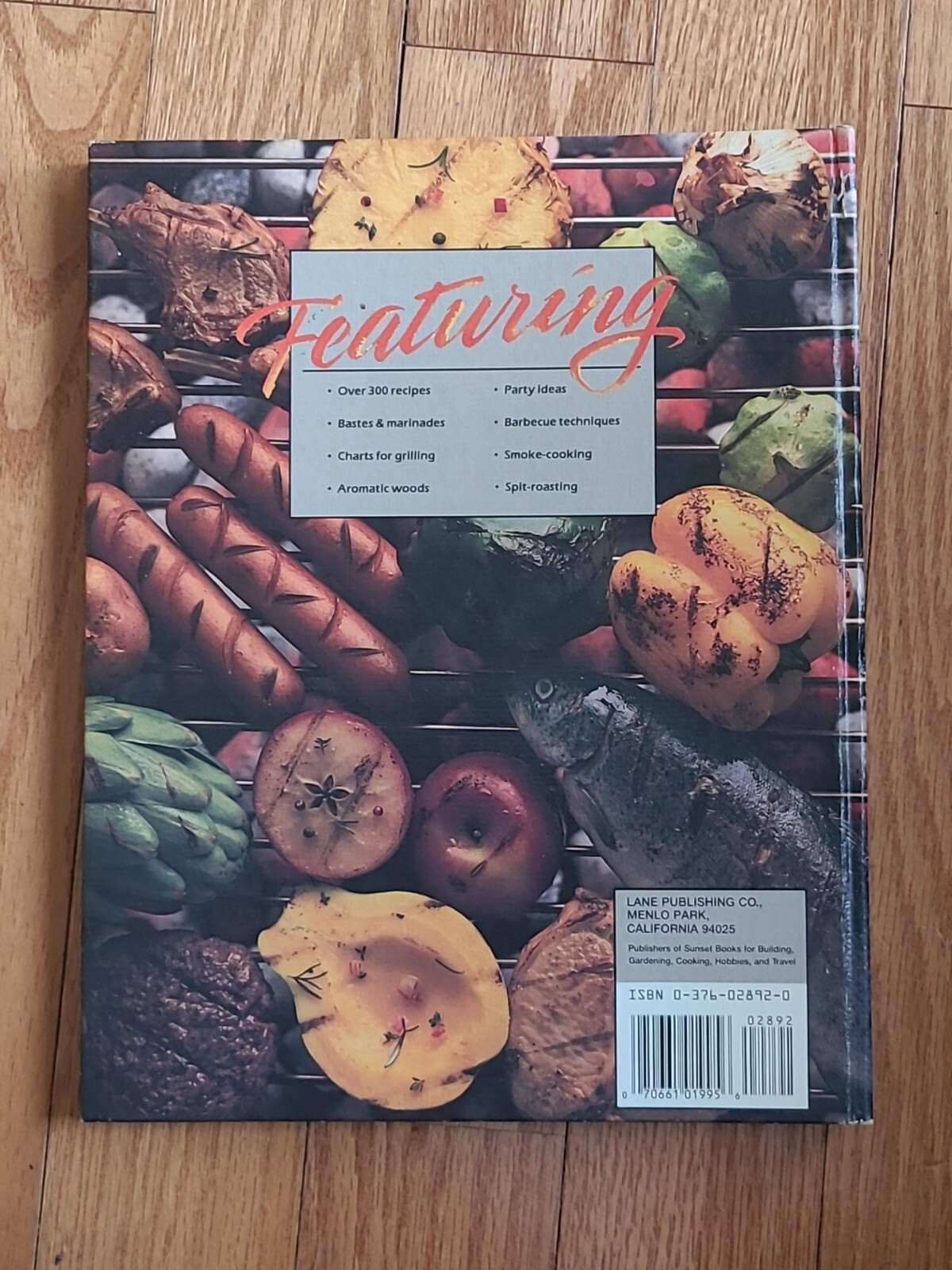 The Ultimate Grill Book, Sunset Magazine – Lane Publishing 1989 Cookbook