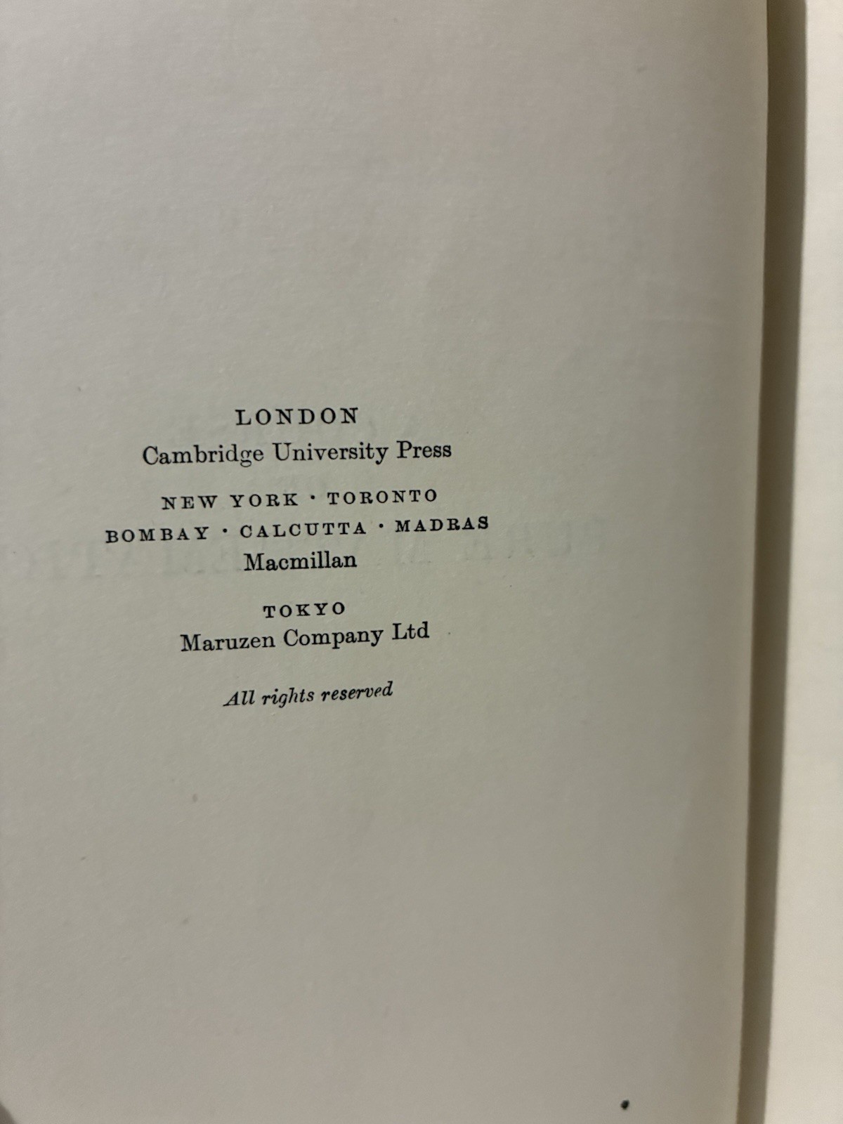 A Course of Pure Mathematics – G. H. Hardy 1938 – Hardcover