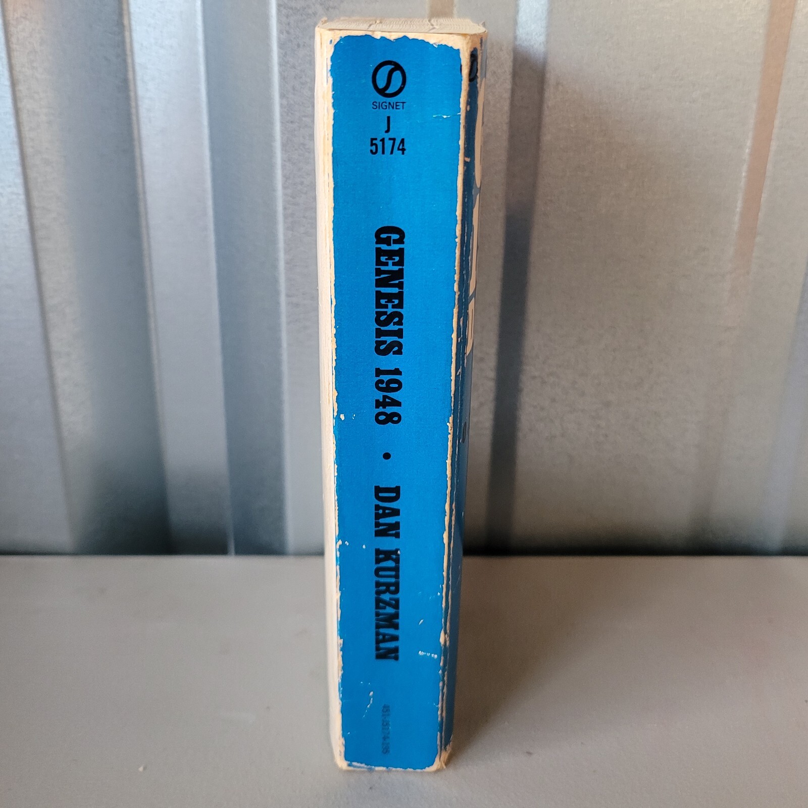 Genesis 1948: The First Arab-Israeli War By Dan Kurzman (Vtg PB, 1st Printing)