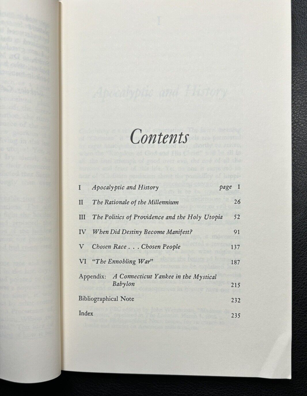 Ernest Lee Tuveson- Redeemer Nation (University of Chicago Press 1974)