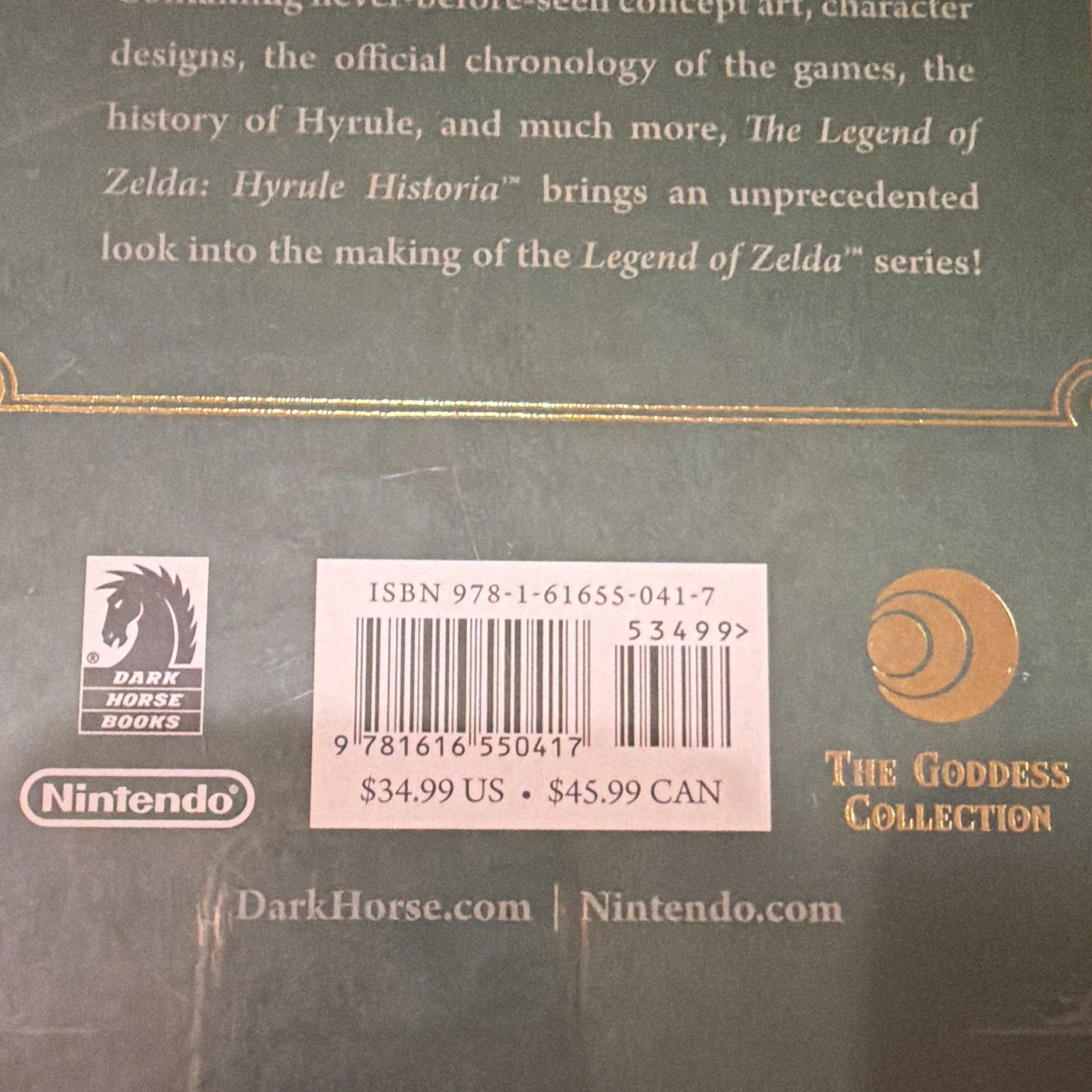 Dark Horse Comics The Legend of Zelda: Hyrule Historia Illustrated HC 2013