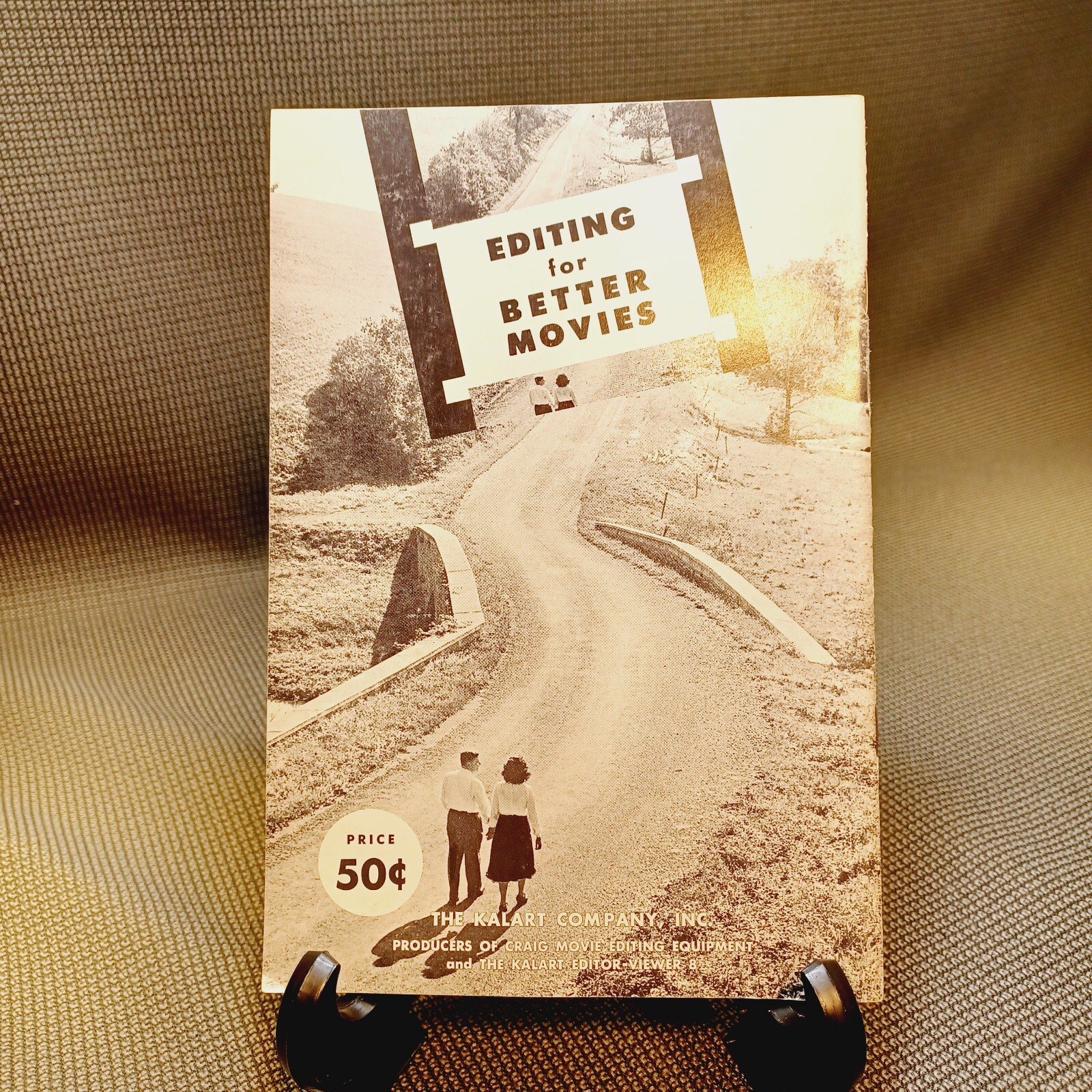 Editing for Better Movies instructional educational booklet – 34 pages