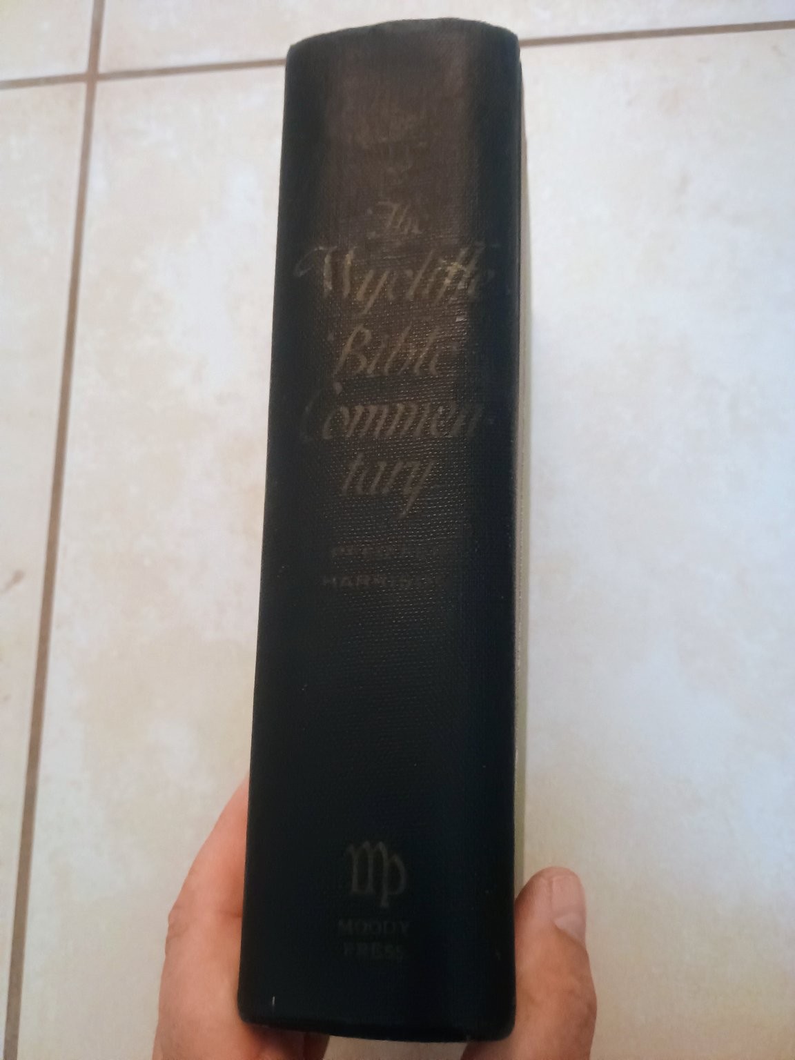 Wycliffe Bible Commentary Pfeiffer Harrison 1968 Theology Study Moody Press HC