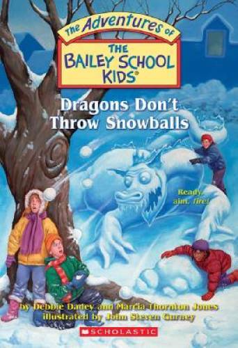 The Bailey School Kids #51: Dragons Don’t Throw Snowballs – Paperback – GOOD