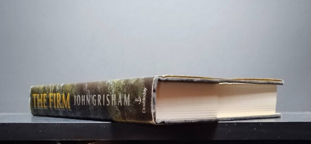 The Firm John Grisham 1991 First Edition Hardcover Doubleday Legal Thriller DJ