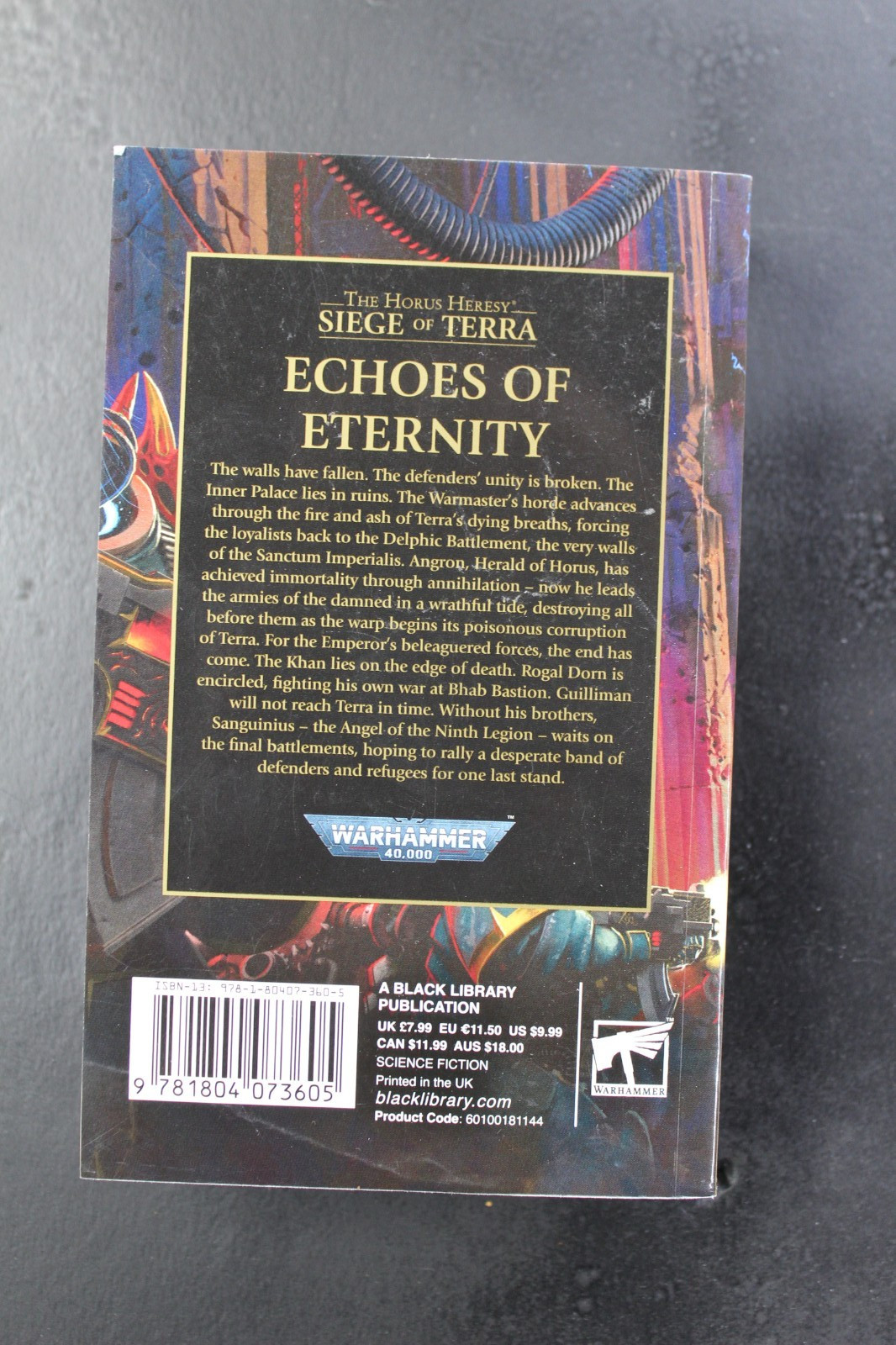 Aaron Dembski-Bowden Echoes of Eternity (Paperback) Horus Heresy: Siege of Terra