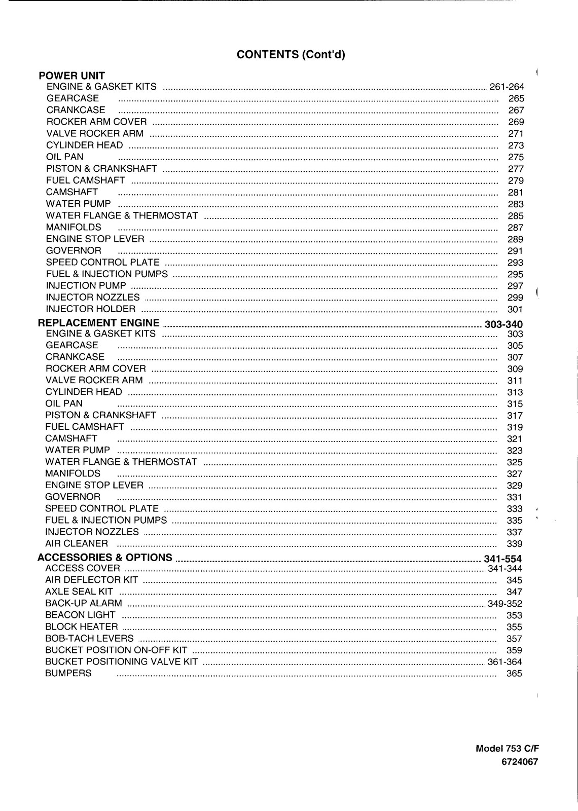 BOBCAT 753 753H Skid Steer Loader Parts Manual – STEEL WIRE BOUND – TOUGH COVERS