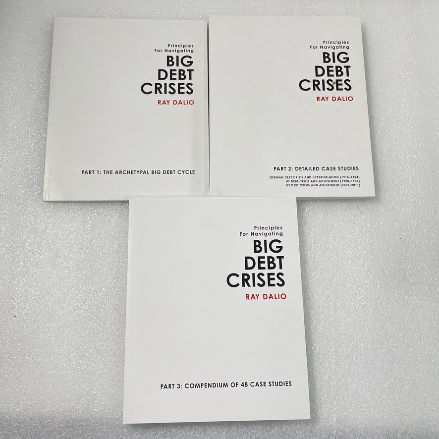 Principles For Navigating Big Debt Crises Ray Dalio – 3 Volume Slipcase Set TPB